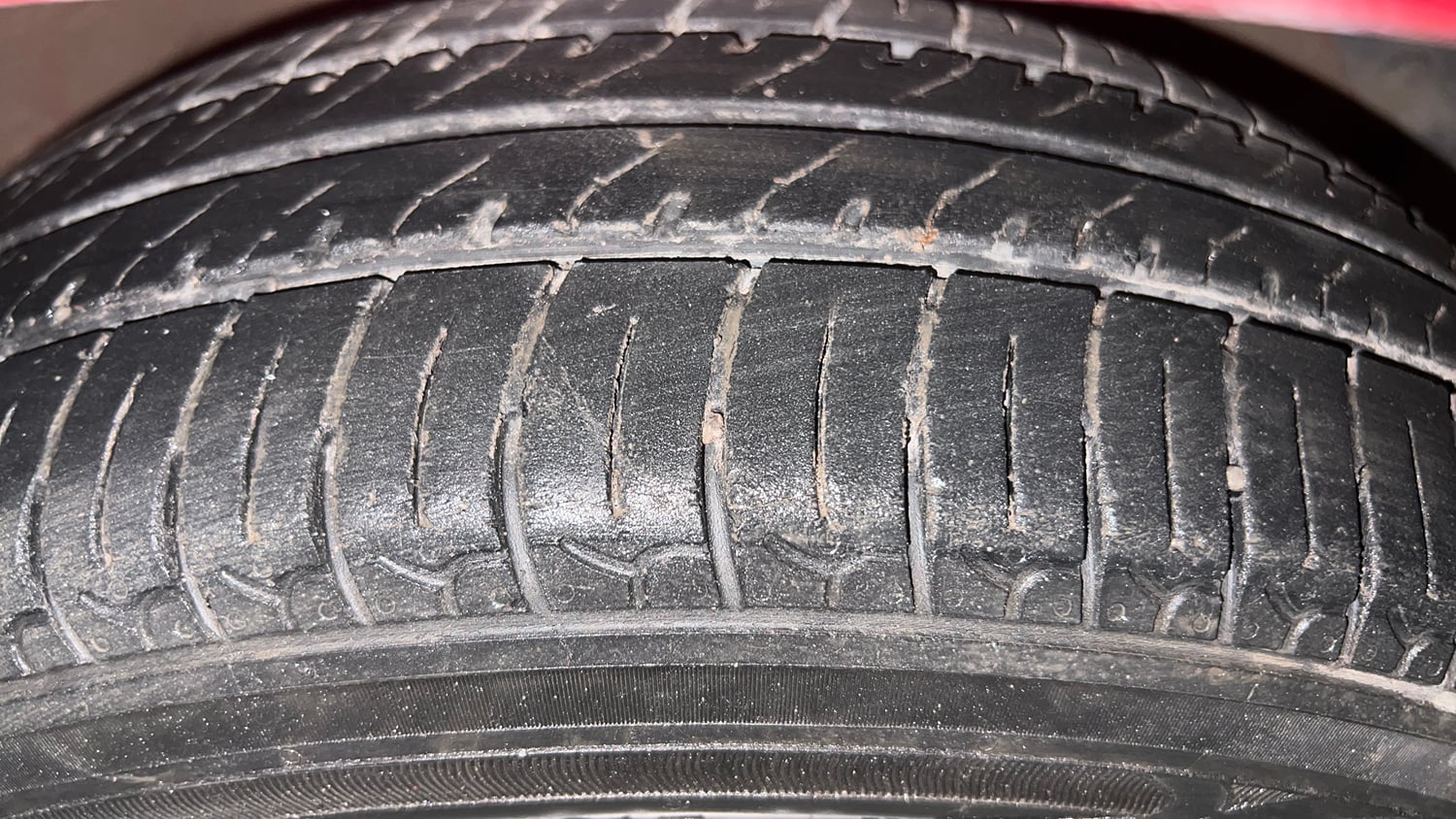 Used 2021 Hyundai Santro Sportz Petrol Manual tyres RIGHT FRONT TYRE TREAD VIEW