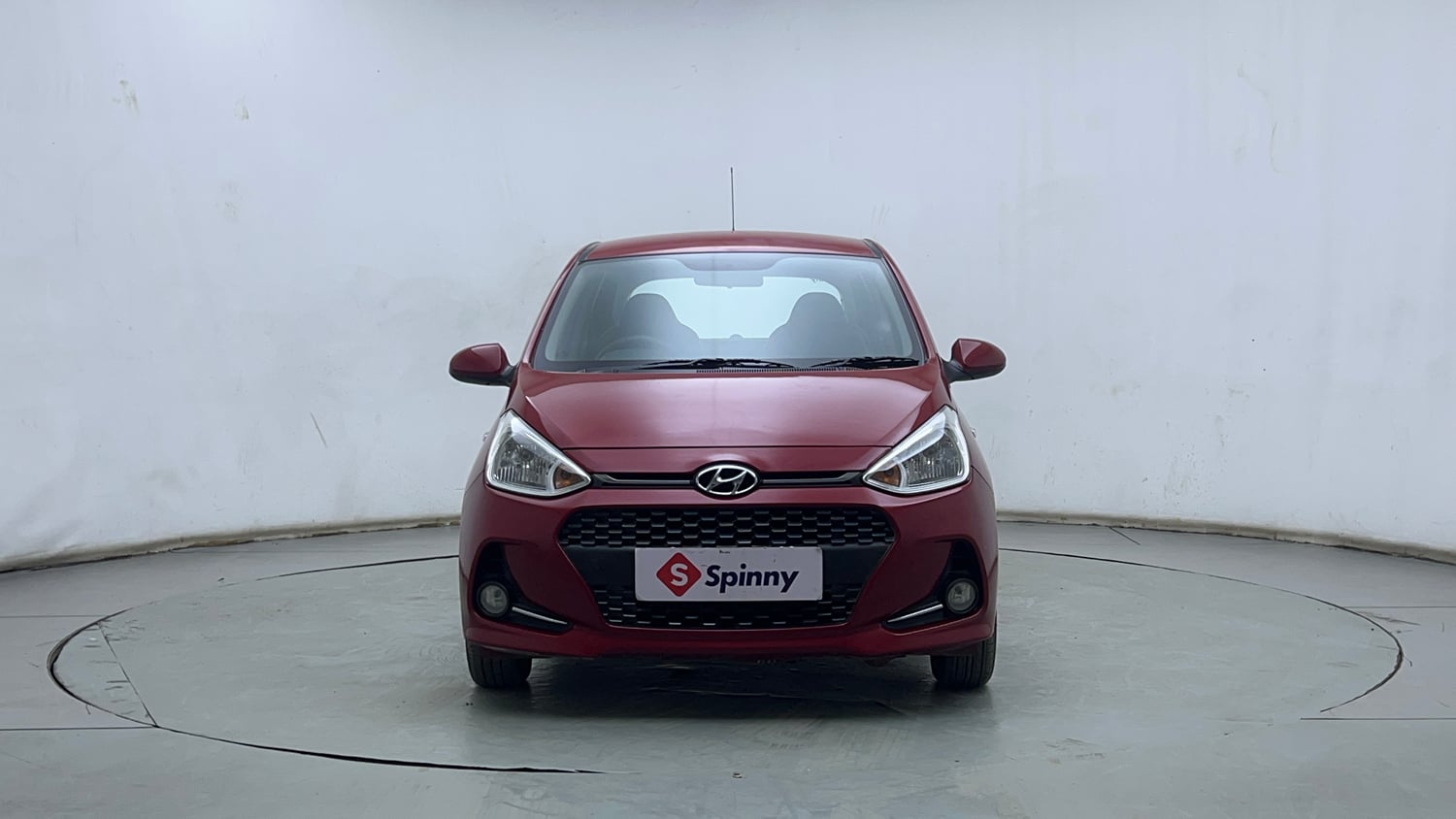 Used 2017 Hyundai Grand i10 Magna AT 1.2 Kappa VTVT Petrol Automatic exterior FRONT VIEW