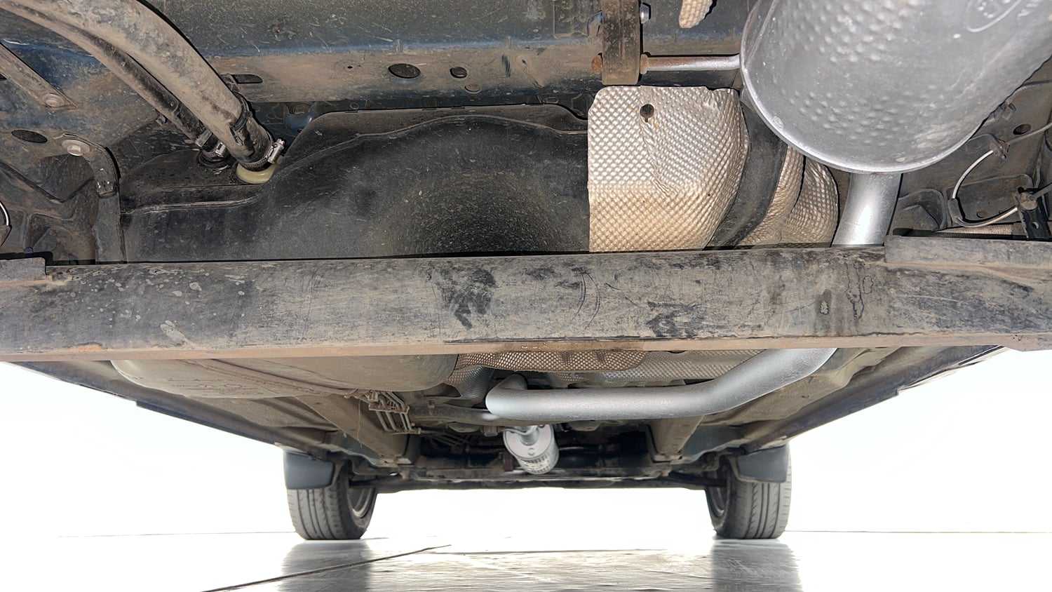 Used 2021 Ford EcoSport Titanium Plus 1.5L Ti-VCT AT Petrol Automatic extra REAR UNDERBODY VIEW (TAKEN FROM REAR)