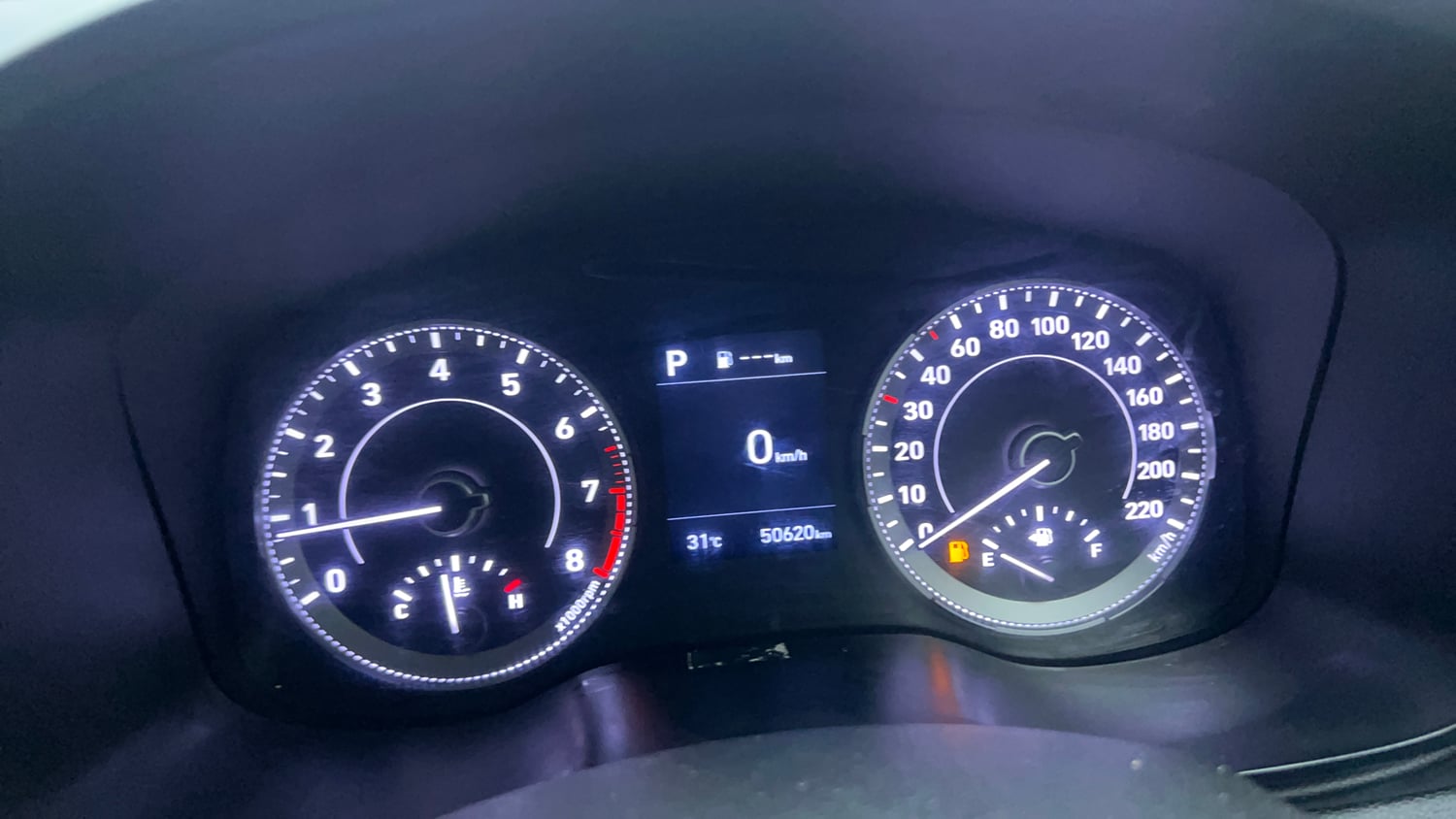Used 2019 Hyundai Venue SX Plus 1.0 Turbo DCT Petrol Automatic interior CLUSTERMETER VIEW