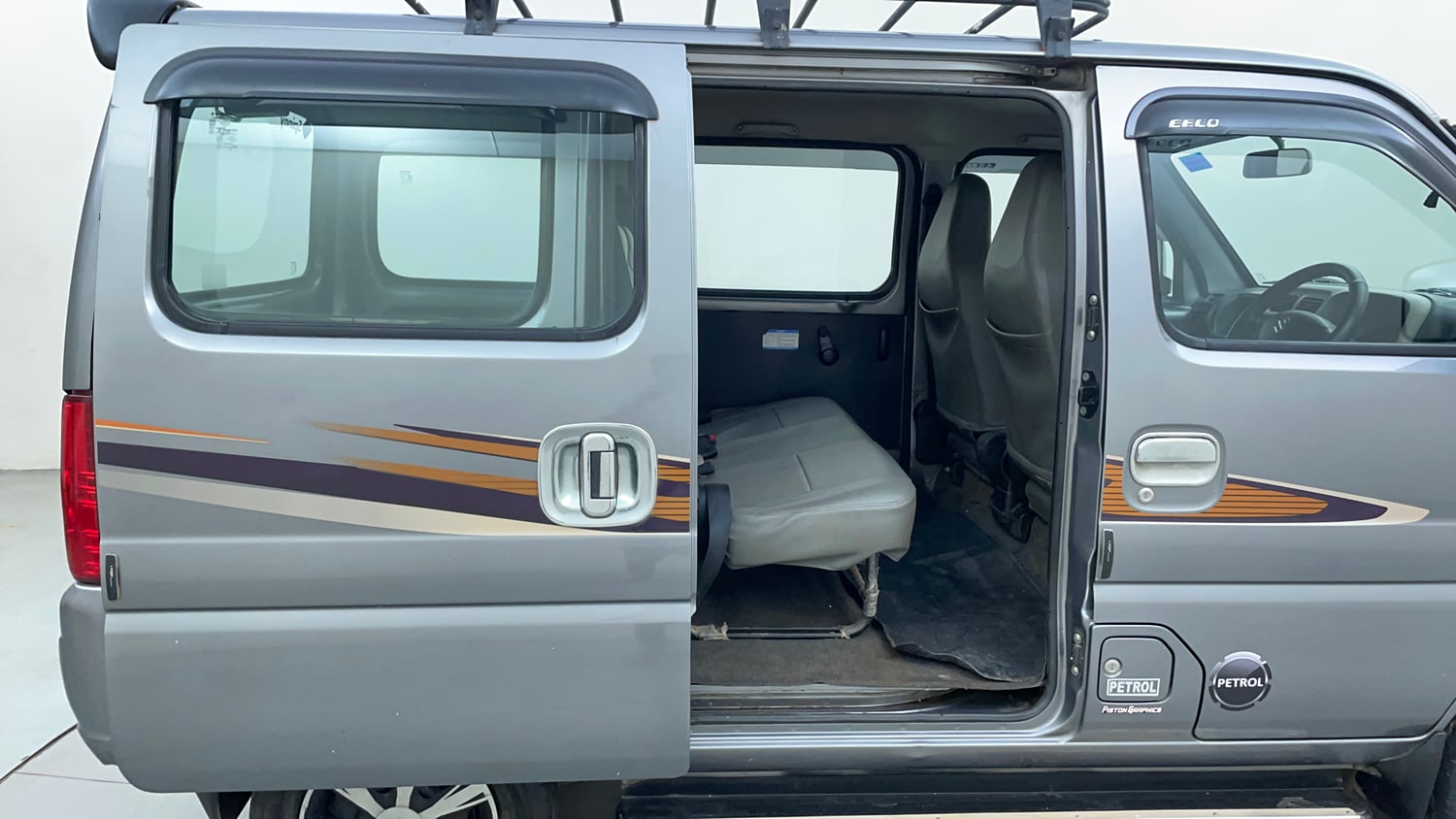 Used 2021 Maruti Suzuki Eeco 5 STR WITH A/C+HTR Petrol Manual interior RIGHT REAR DOOR OPEN VIEW