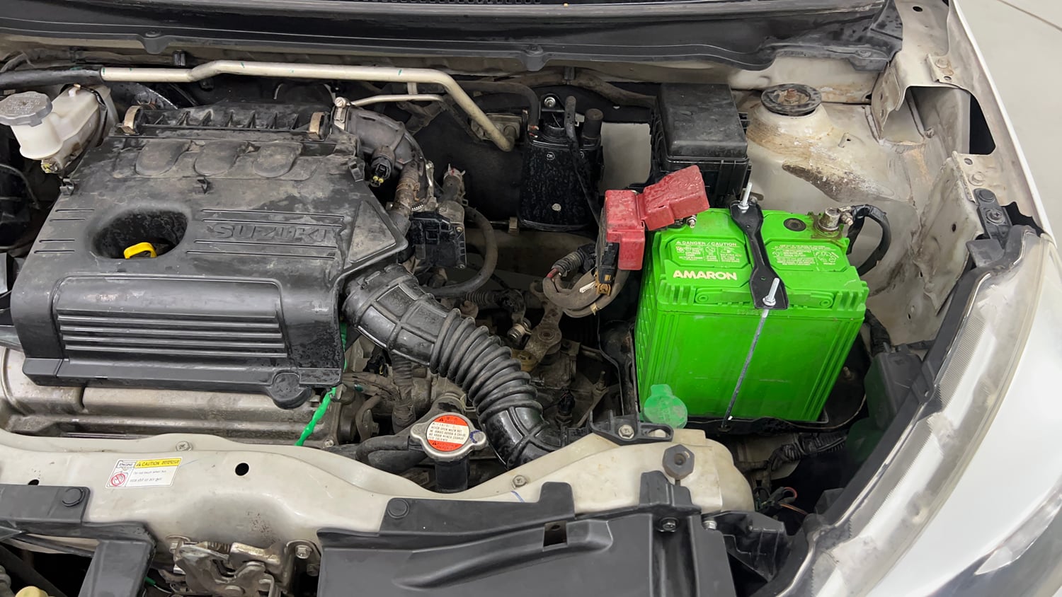 Used 2015 Maruti Suzuki Celerio VXi Petrol Manual engine ENGINE LEFT SIDE VIEW