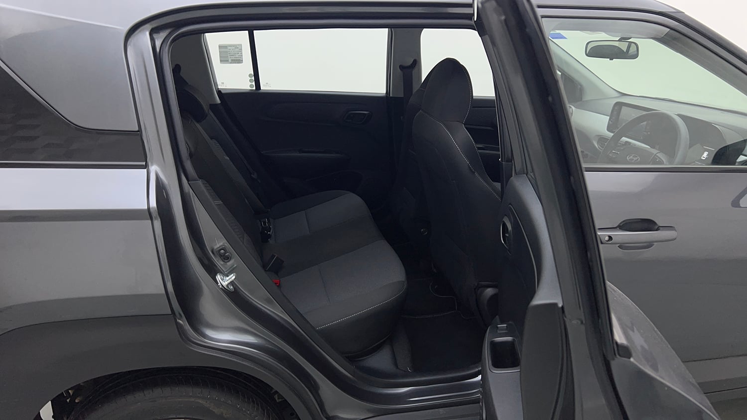 Used 2025 Hyundai Exter S Plus 1.2 AMT Petrol Automatic interior RIGHT SIDE REAR DOOR CABIN VIEW