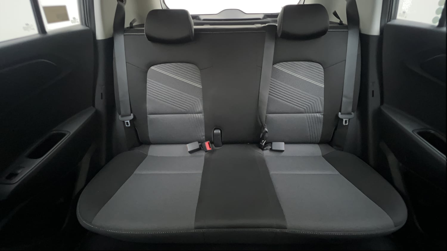 Used 2025 Hyundai Exter S Plus 1.2 AMT Petrol Automatic interior REAR SEAT CONDITION VIEW