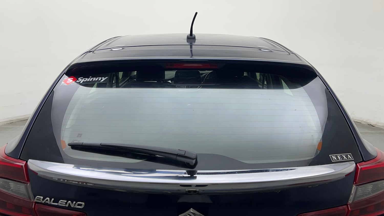 Used 2022 Maruti Suzuki Baleno Alpha MT Petrol Manual exterior BACK WINDSHIELD VIEW
