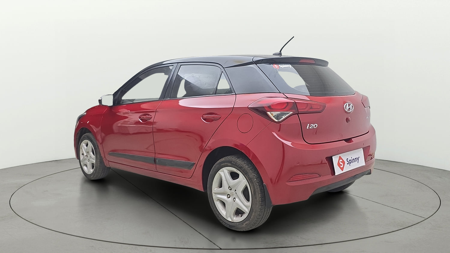 Used 2017 Hyundai Elite i20 Asta 1.2 Petrol Manual exterior LEFT REAR CORNER VIEW