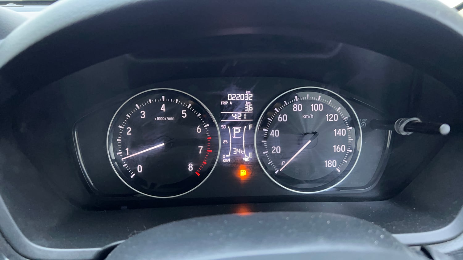 Used 2020 Honda Amaze Exclusive Edition CVT Petrol Petrol Automatic interior CLUSTERMETER VIEW