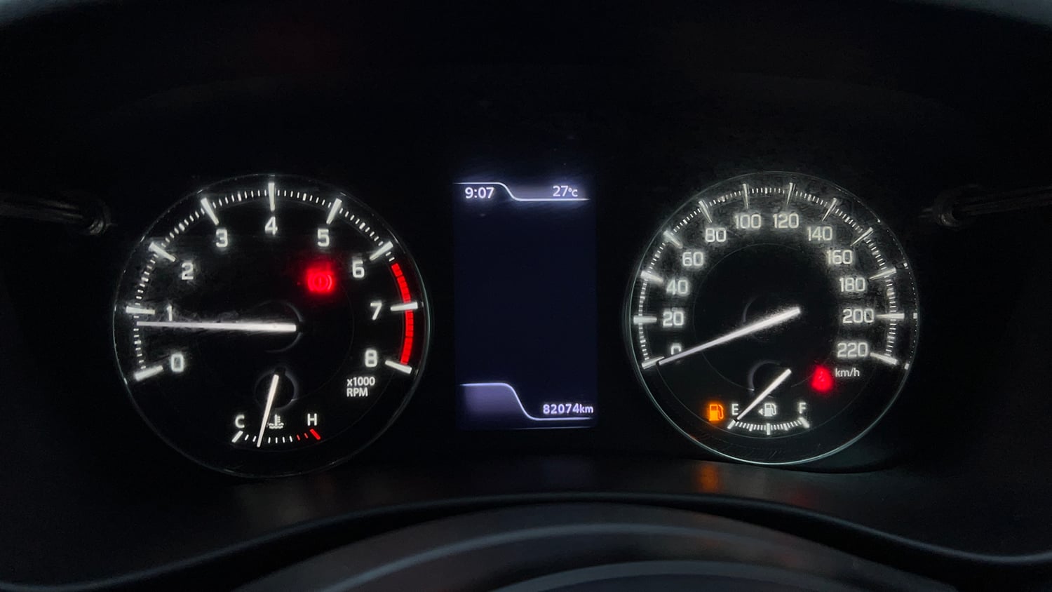 Used 2022 Maruti Suzuki Baleno Alpha MT Petrol Manual interior CLUSTERMETER VIEW