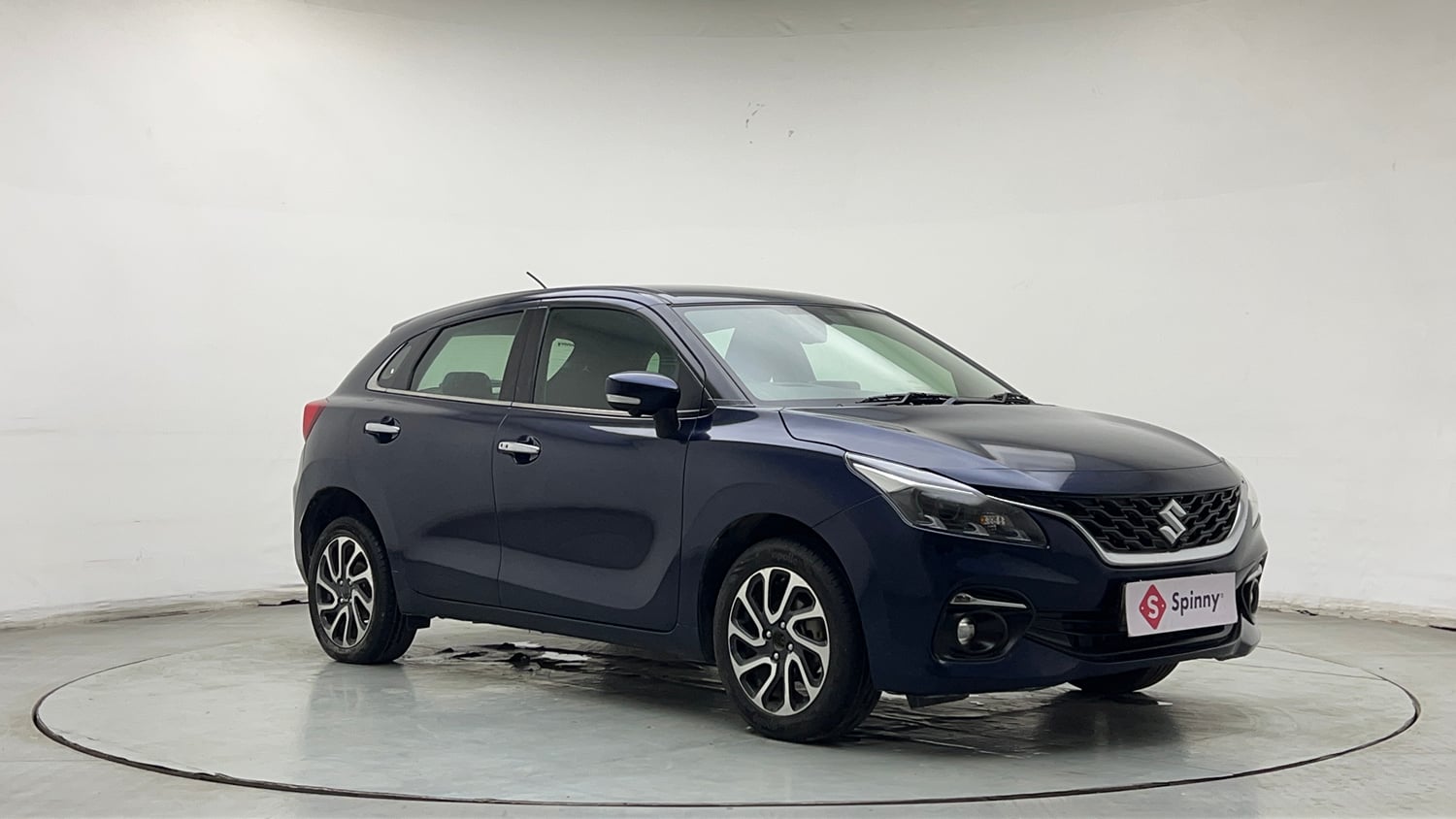 Used 2022 Maruti Suzuki Baleno Alpha MT Petrol Manual exterior RIGHT FRONT CORNER VIEW