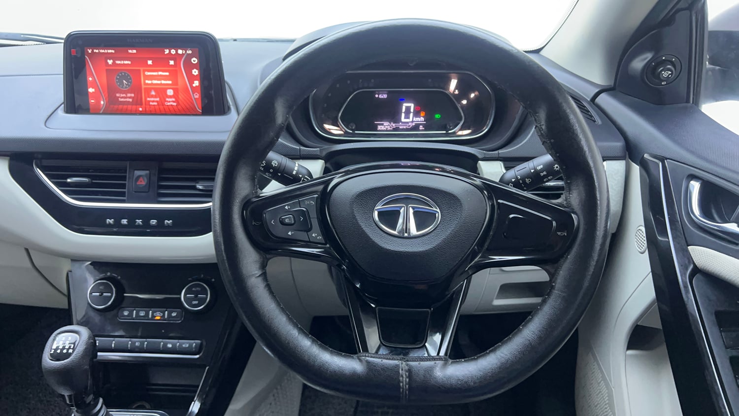 Used 2021 Tata Nexon XZ Plus Petrol Manual interior STEERING VIEW