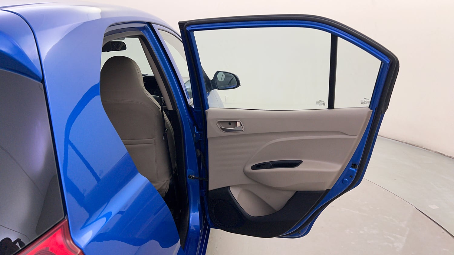 Used 2019 Hyundai Santro Asta Petrol Manual interior RIGHT REAR DOOR OPEN VIEW
