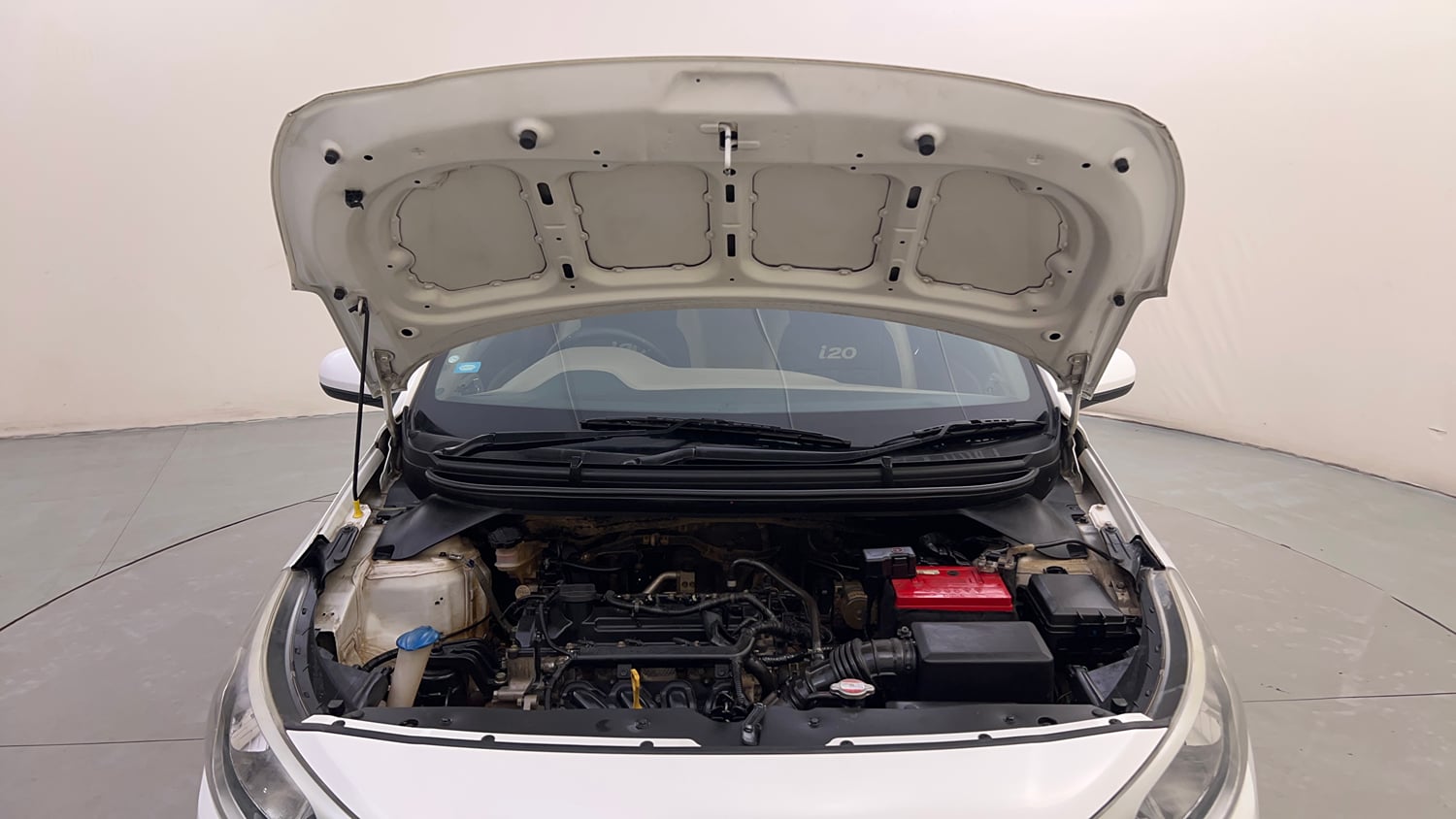 Used 2019 Hyundai Elite i20 Magna Plus 1.2 Petrol Manual engine ENGINE & BONNET OPEN FRONT VIEW