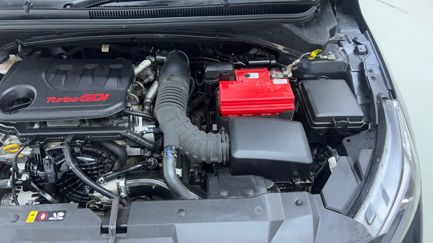 Used 2022 Hyundai i20 N Line N8 1.0 Turbo DCT Petrol Automatic engine ENGINE LEFT SIDE VIEW