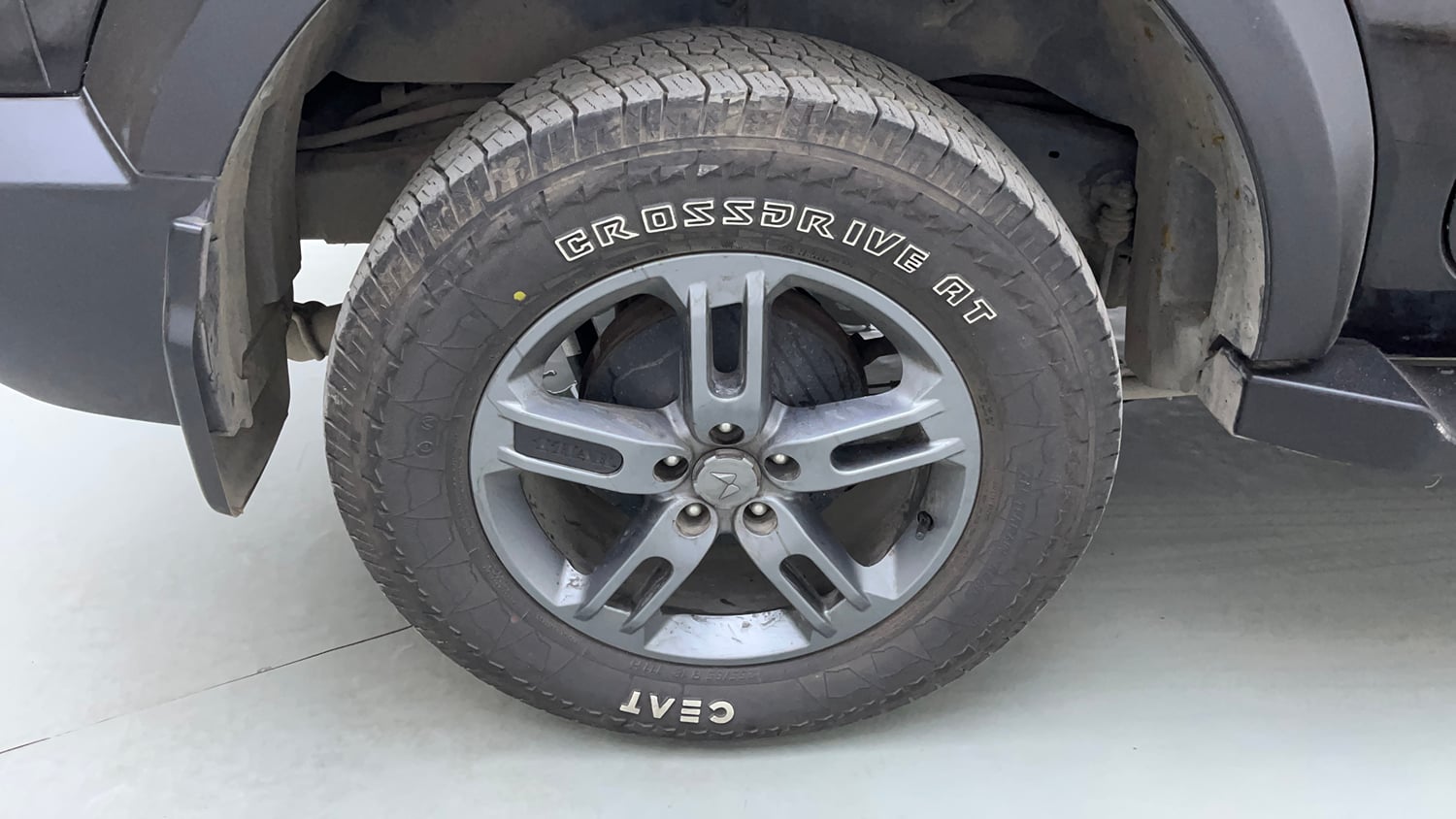 Used 2024 Mahindra Thar LX Hard Top Diesel MT RWD Diesel Manual tyres RIGHT REAR TYRE RIM VIEW