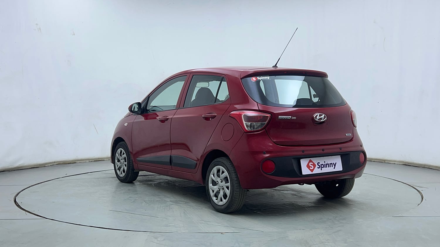 Used 2017 Hyundai Grand i10 Magna AT 1.2 Kappa VTVT Petrol Automatic exterior LEFT REAR CORNER VIEW