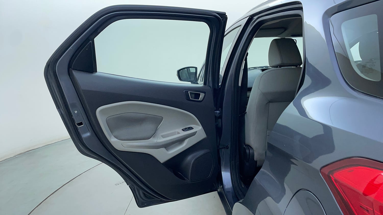 Used 2016 Ford EcoSport Trend 1.5L TDCi Diesel Manual interior LEFT REAR DOOR OPEN VIEW