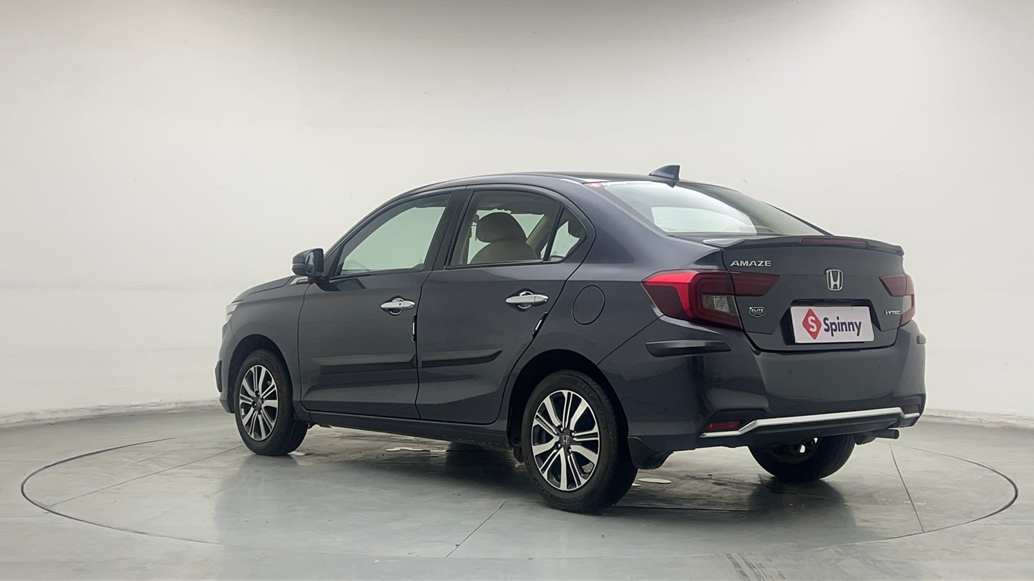 Used 2023 Honda Amaze VX 1.2 Petrol CVT Petrol Automatic exterior LEFT REAR CORNER VIEW