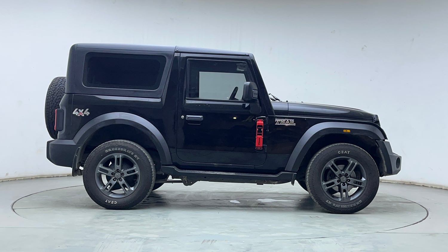 Used 2024 Mahindra Thar LX Hard Top Diesel MT RWD Diesel Manual exterior RIGHT SIDE VIEW