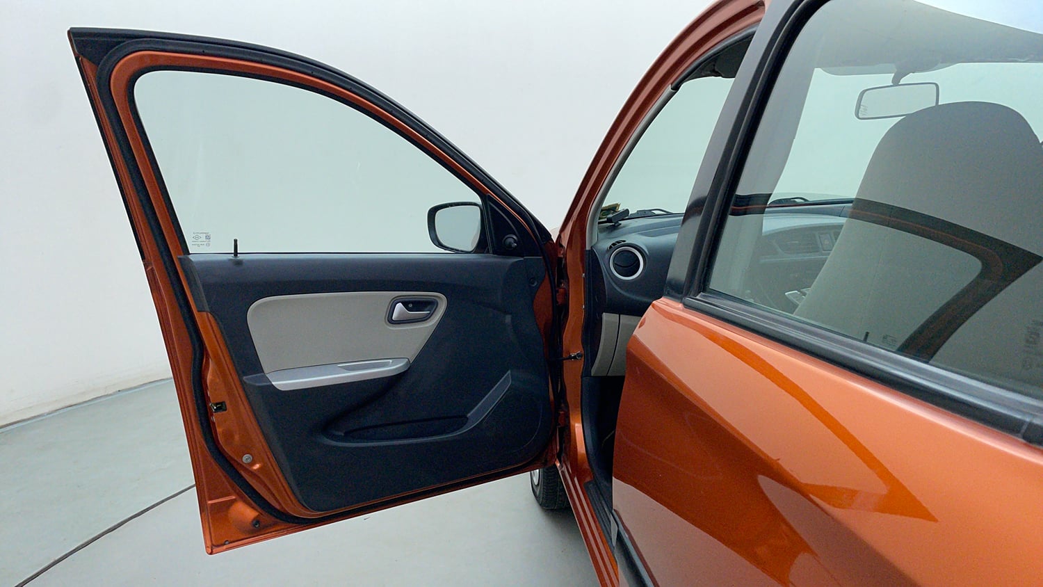 Used 2015 Maruti Suzuki Alto K10 VXi AMT Petrol Automatic interior LEFT FRONT DOOR OPEN VIEW