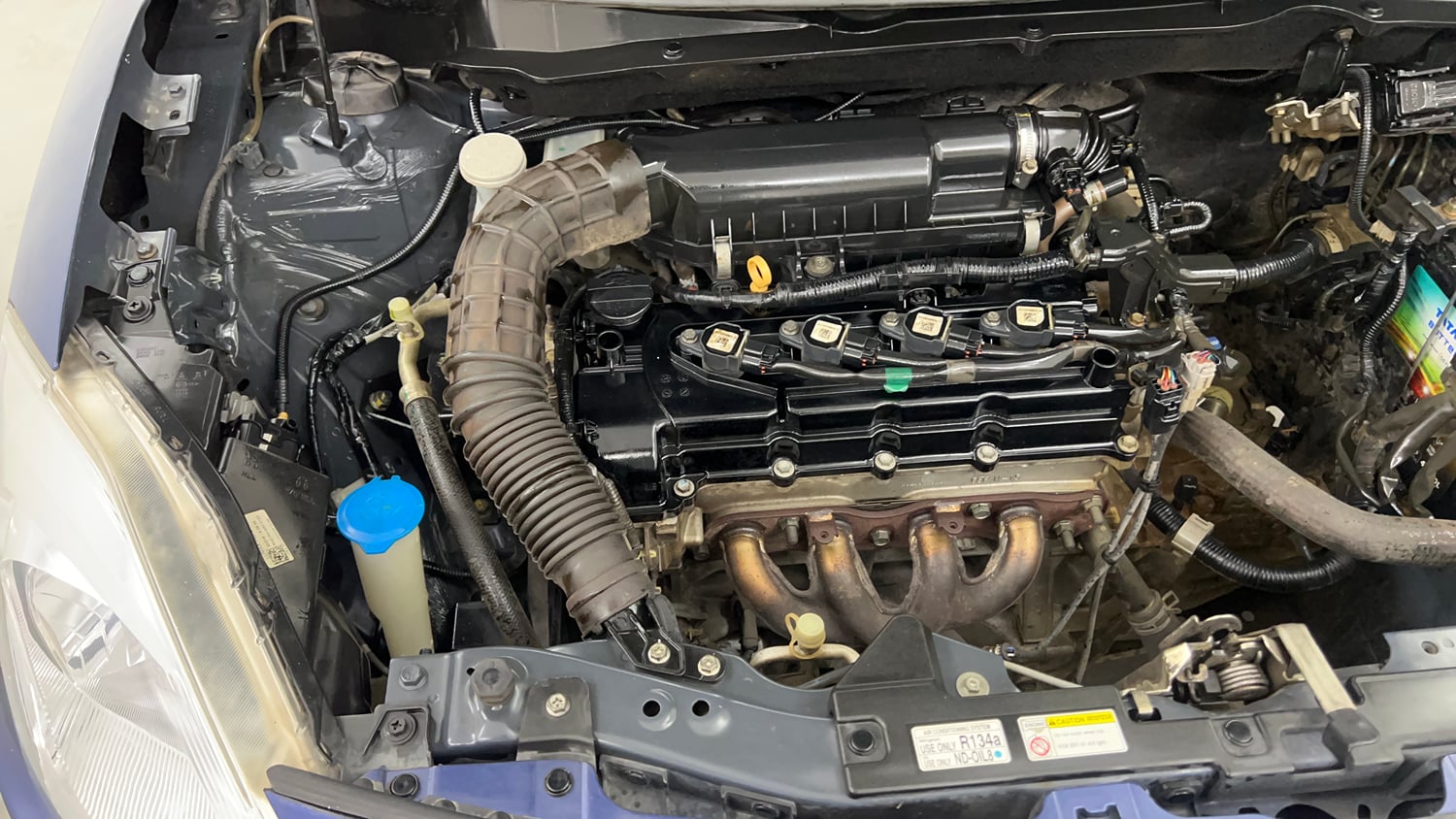 Used 2018 Maruti Suzuki Dzire VXi Petrol Manual engine ENGINE RIGHT SIDE VIEW