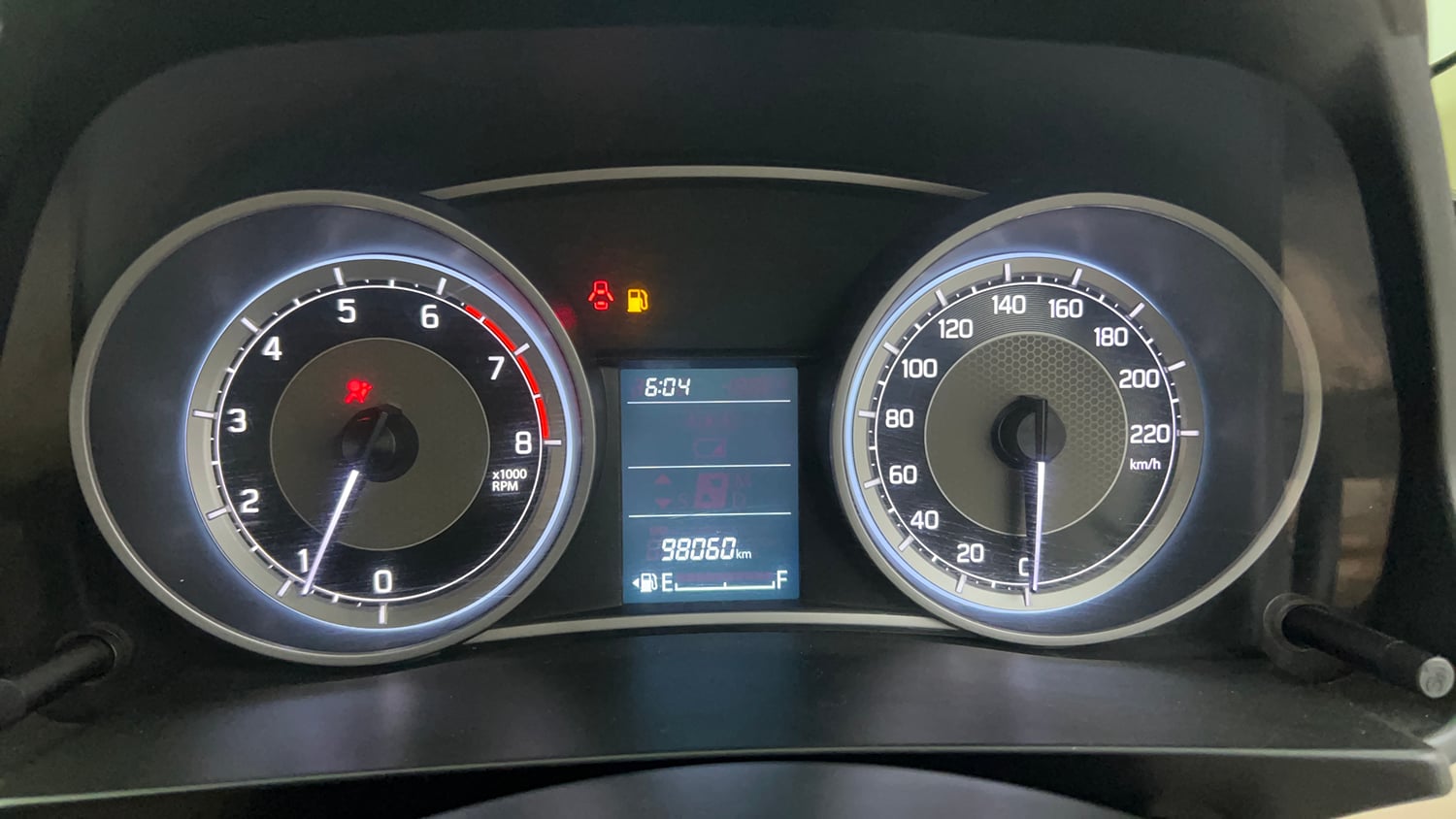 Used 2019 Maruti Suzuki Dzire VXi Petrol Manual interior CLUSTERMETER VIEW