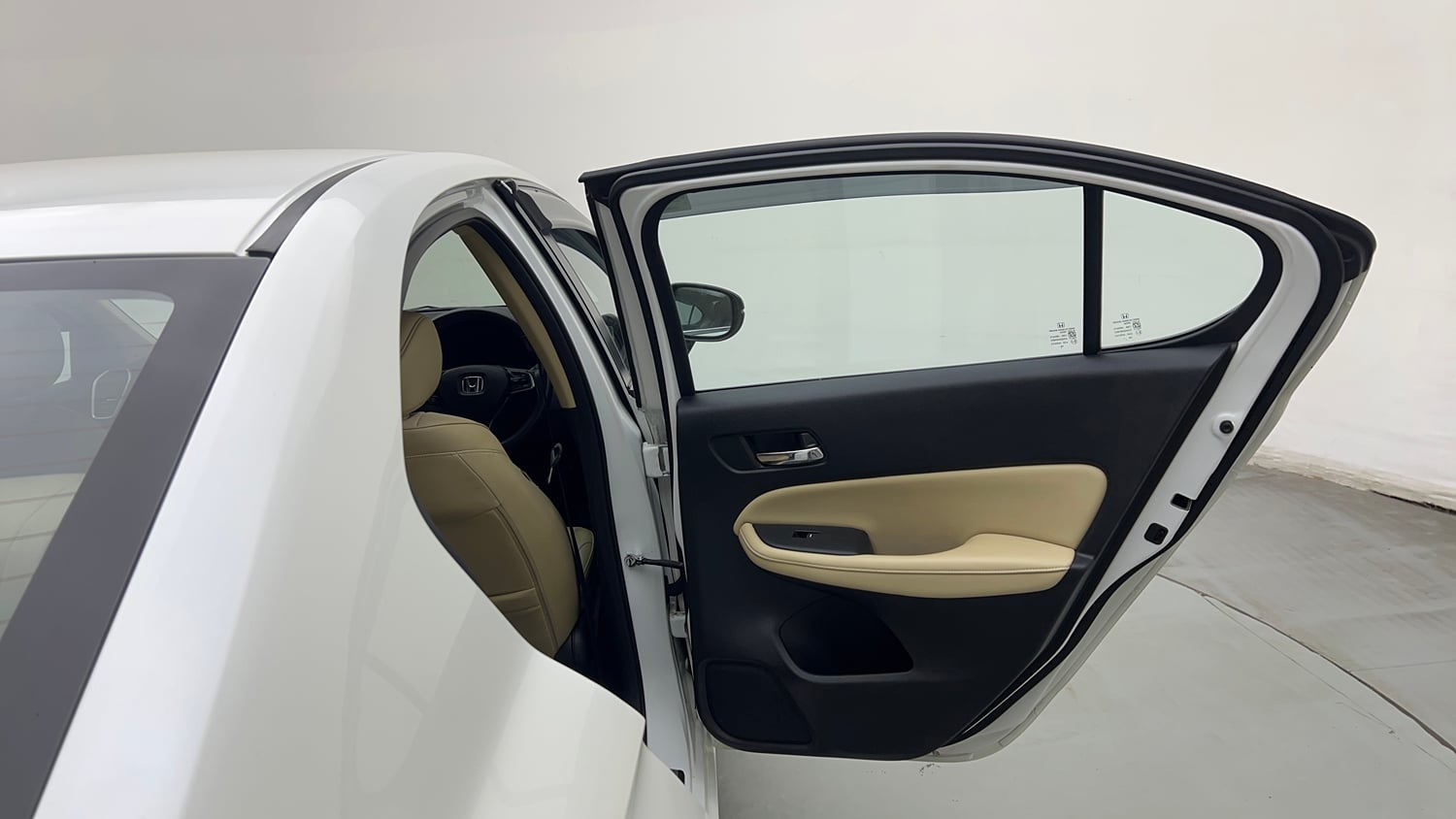 Used 2022 Honda City ZX CVT Petrol Petrol Automatic interior RIGHT REAR DOOR OPEN VIEW