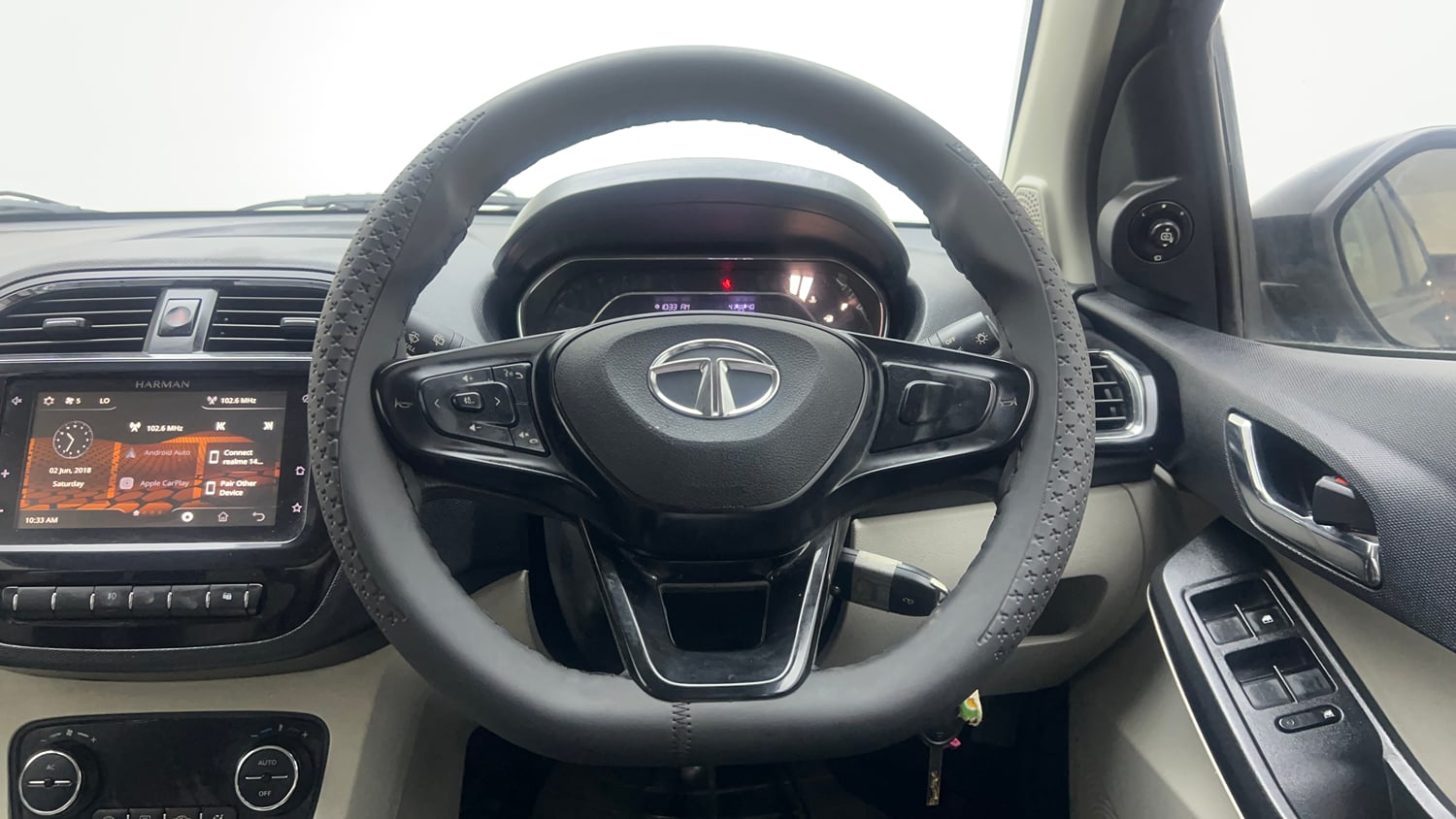 Used 2023 Tata Tiago XZA Plus Petrol Automatic interior STEERING VIEW