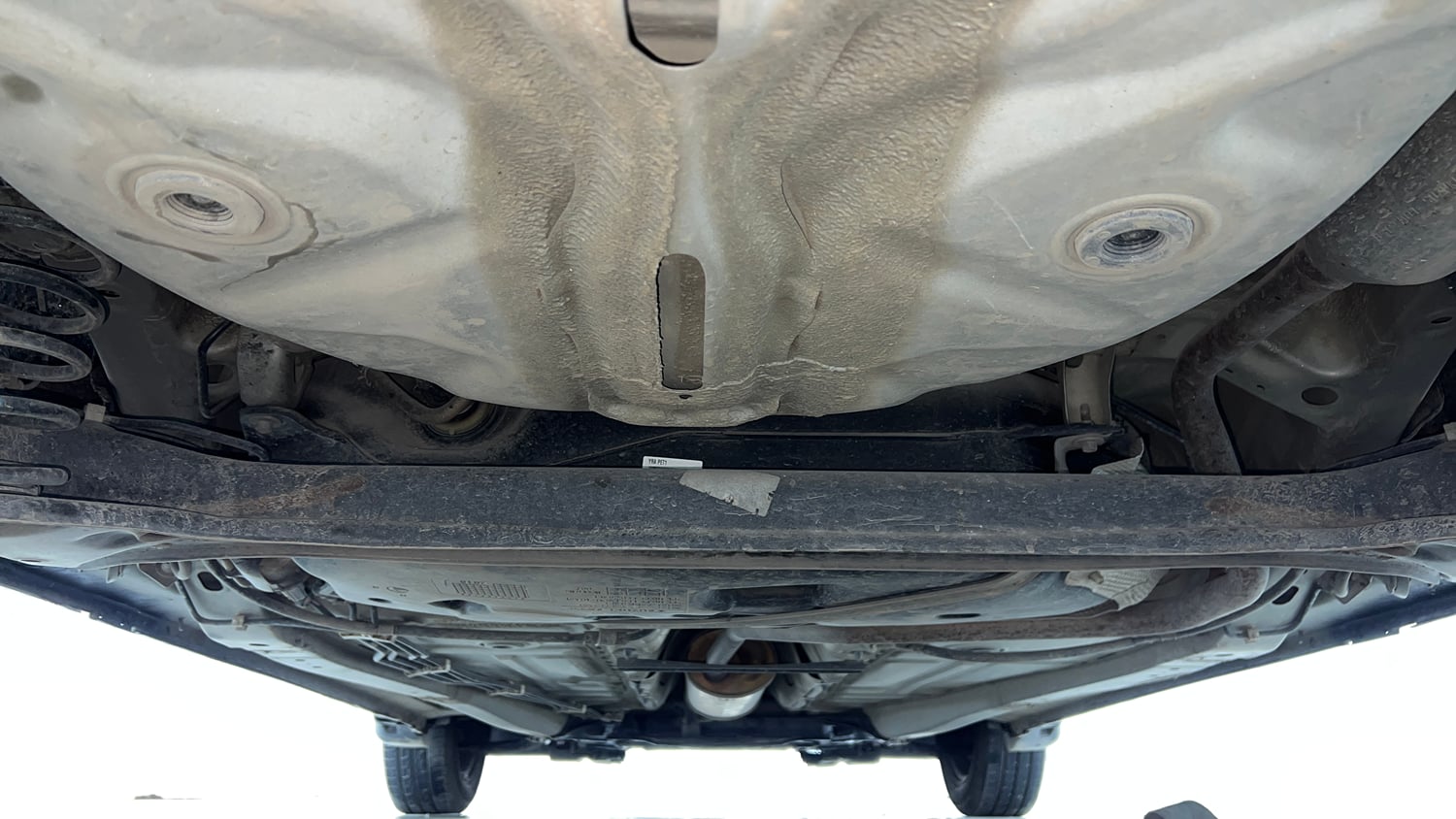 Used 2018 Maruti Suzuki Baleno Delta 1.2 AT Petrol Automatic extra REAR UNDERBODY VIEW (TAKEN FROM REAR)