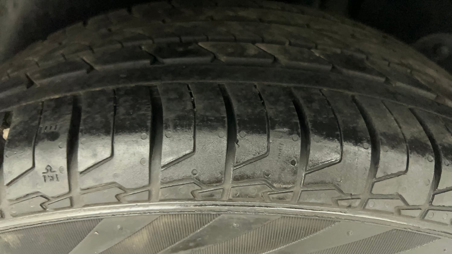 Used 2023 Hyundai Creta SX 1.5 Petrol Petrol Manual tyres LEFT REAR TYRE TREAD VIEW