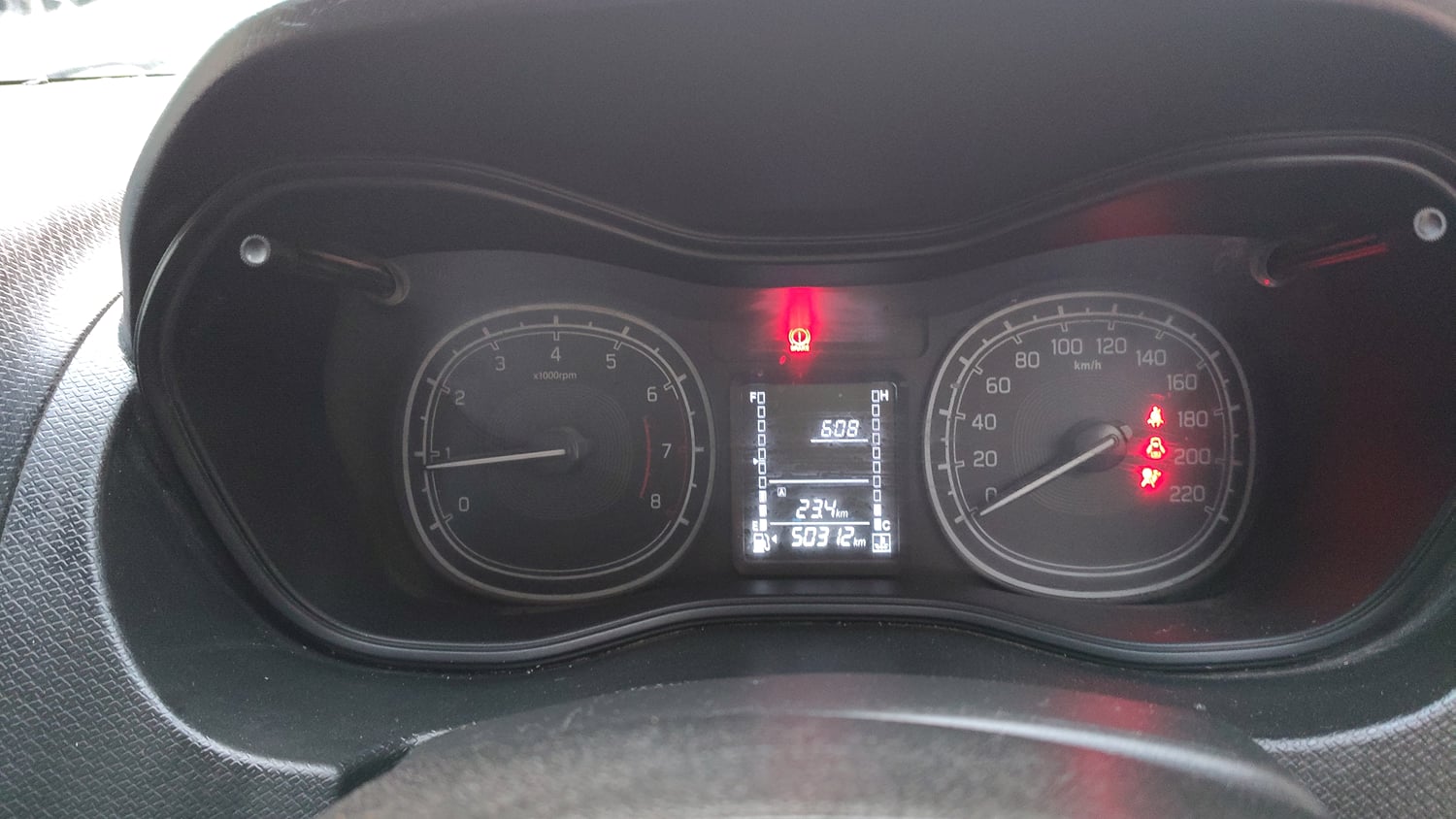 Used 2021 Toyota Urban Cruiser Mid Grade MT Petrol Manual interior CLUSTERMETER VIEW