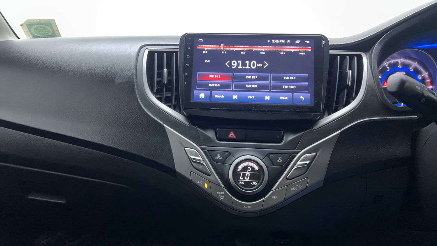 Used 2020 Maruti Suzuki Baleno Delta Petrol Manual top_features Integrated (in-dash) music system