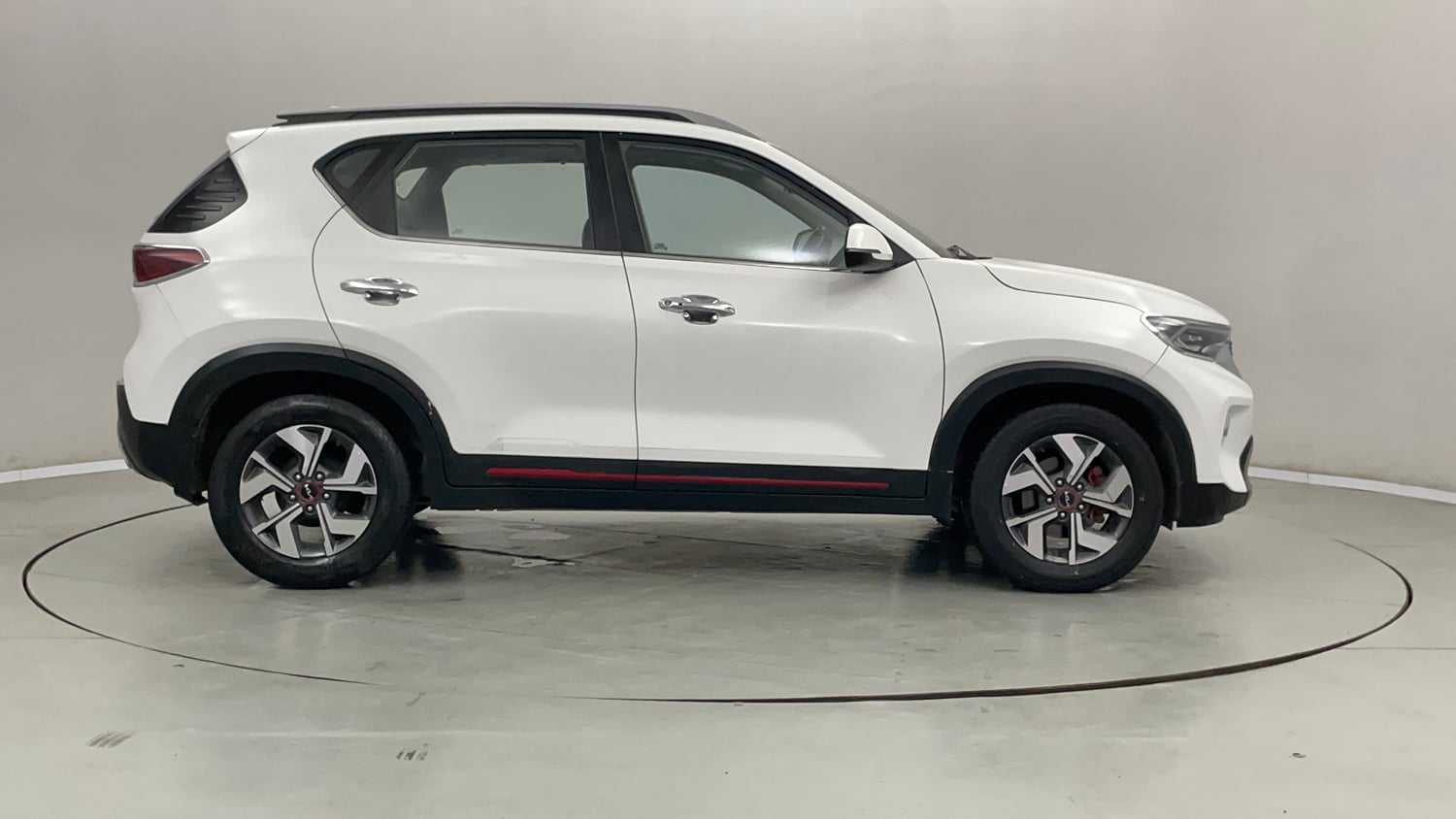 Used 2022 Kia Sonet GTX Plus 1.0 iMT Petrol Manual exterior RIGHT SIDE VIEW