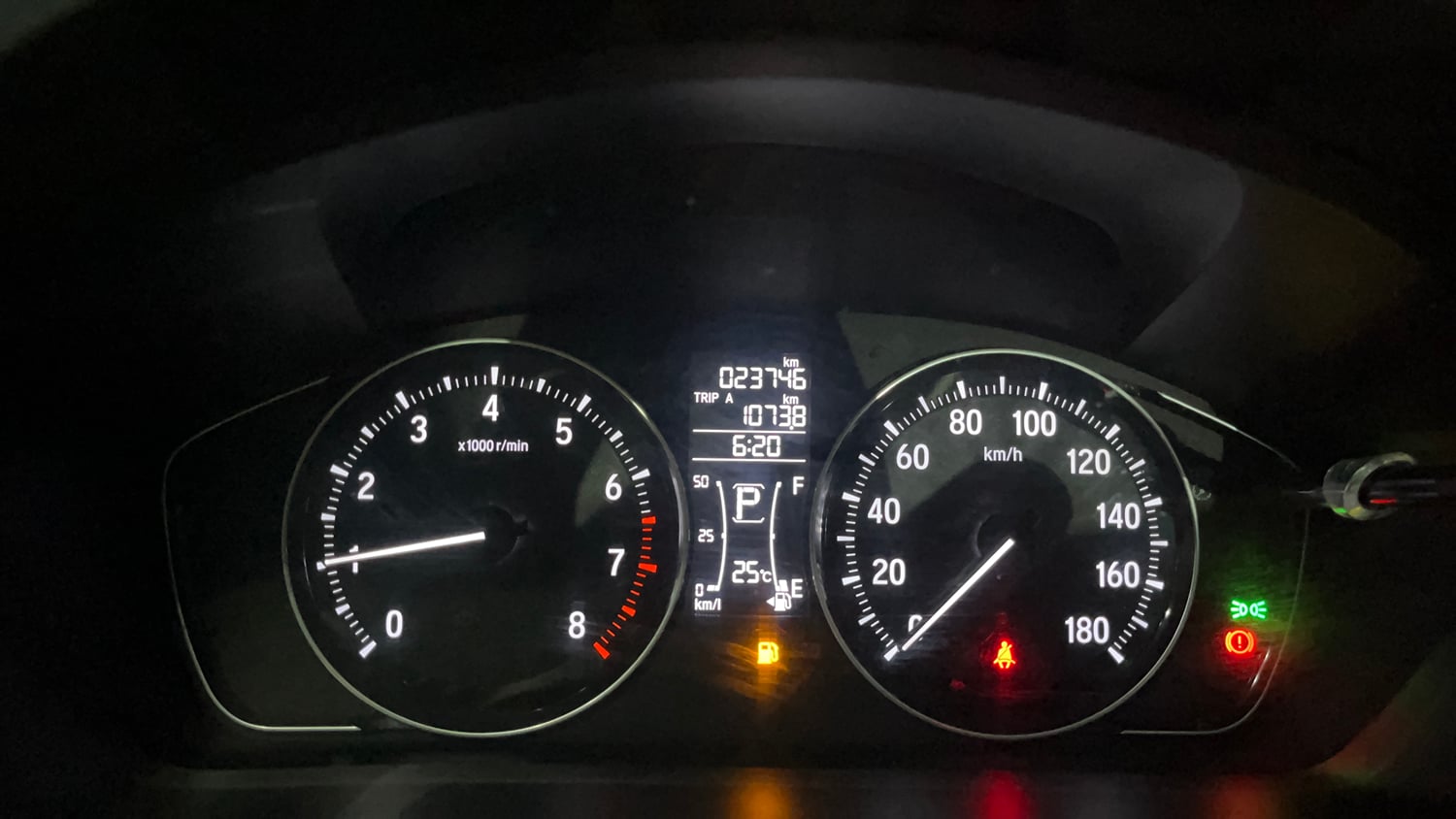 Used 2023 Honda Amaze VX 1.2 Petrol CVT Petrol Automatic interior CLUSTERMETER VIEW