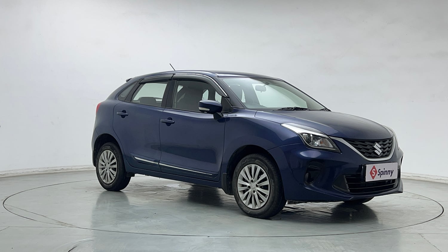 Used 2020 Maruti Suzuki Baleno Delta Petrol Manual exterior RIGHT FRONT CORNER VIEW