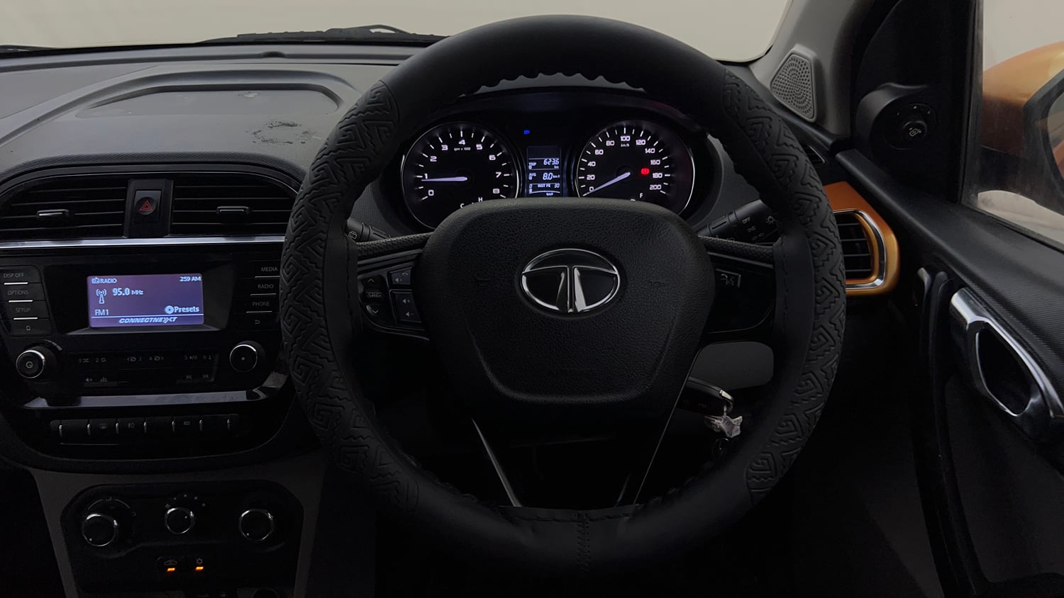 Used 2018 Tata Tiago Revotron XZ Petrol Manual interior STEERING VIEW