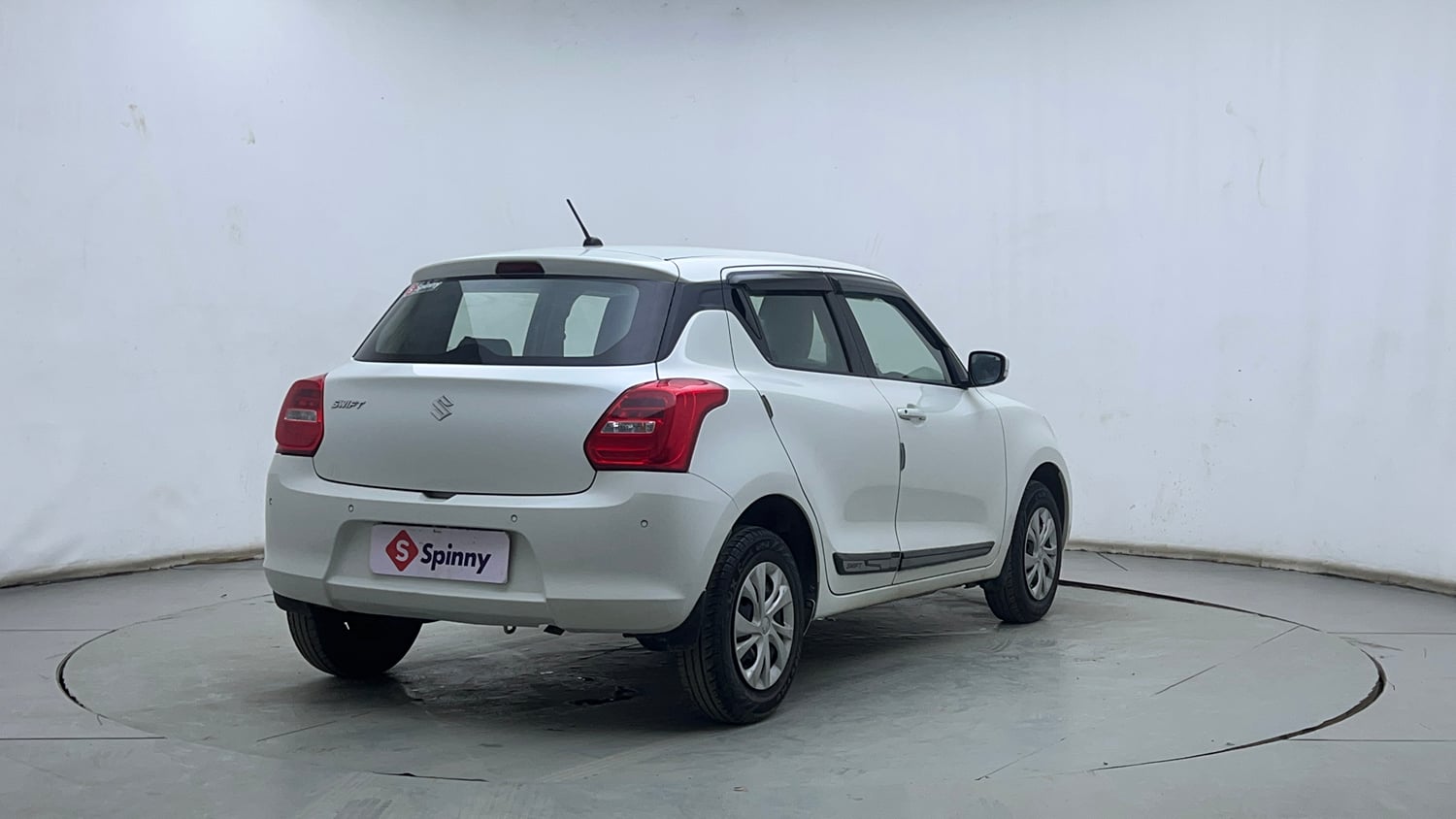Used 2023 Maruti Suzuki Swift VXi Petrol Manual exterior RIGHT REAR CORNER VIEW