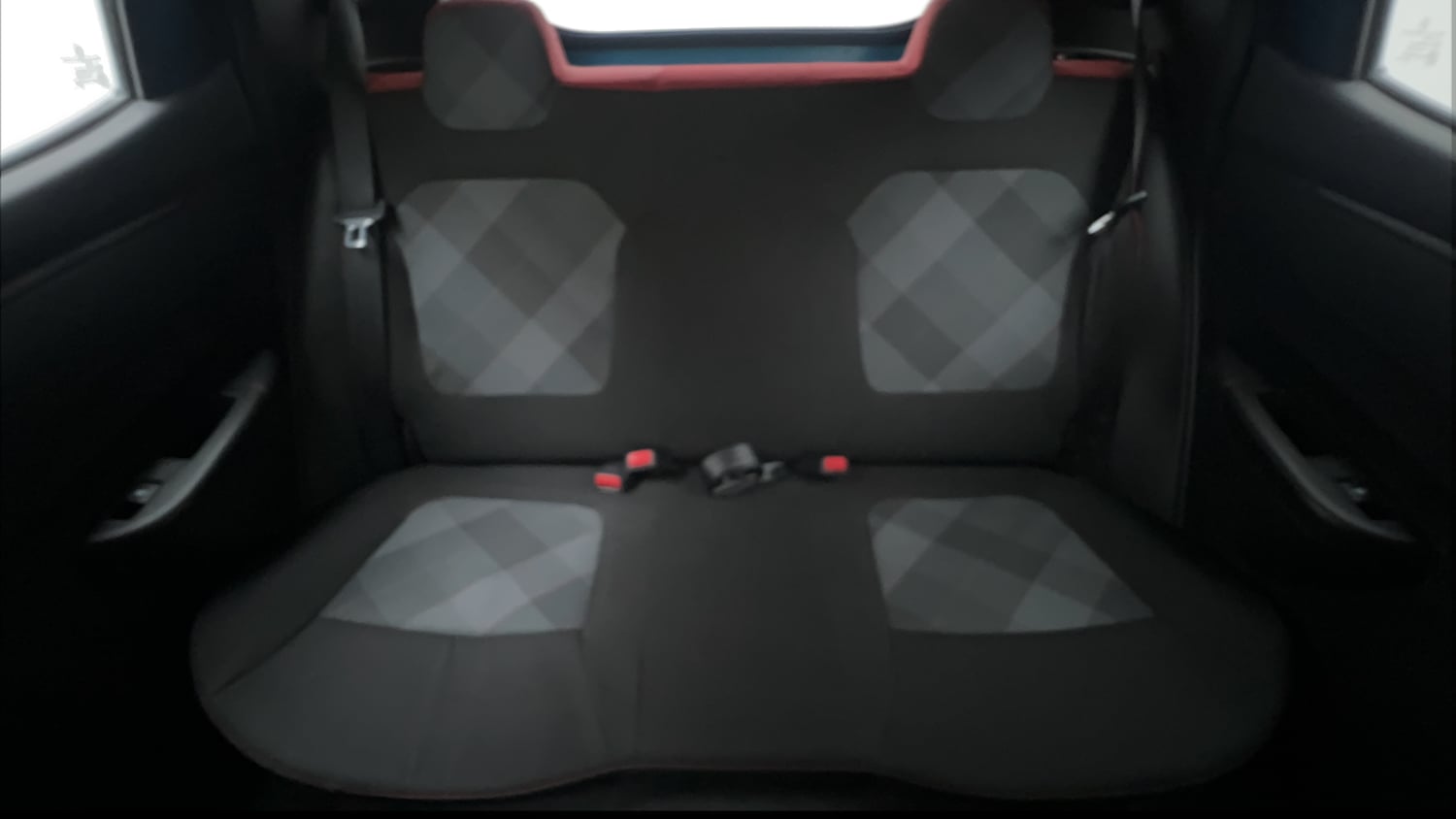 Used 2021 Renault Kwid RXT 1.0 AMT Opt Petrol Automatic interior REAR SEAT CONDITION VIEW