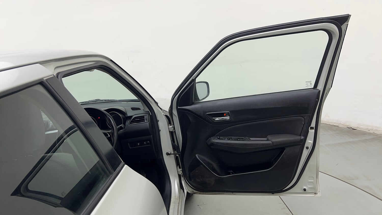 Used 2021 Maruti Suzuki Swift VXi AMT Petrol Automatic interior RIGHT FRONT DOOR OPEN VIEW