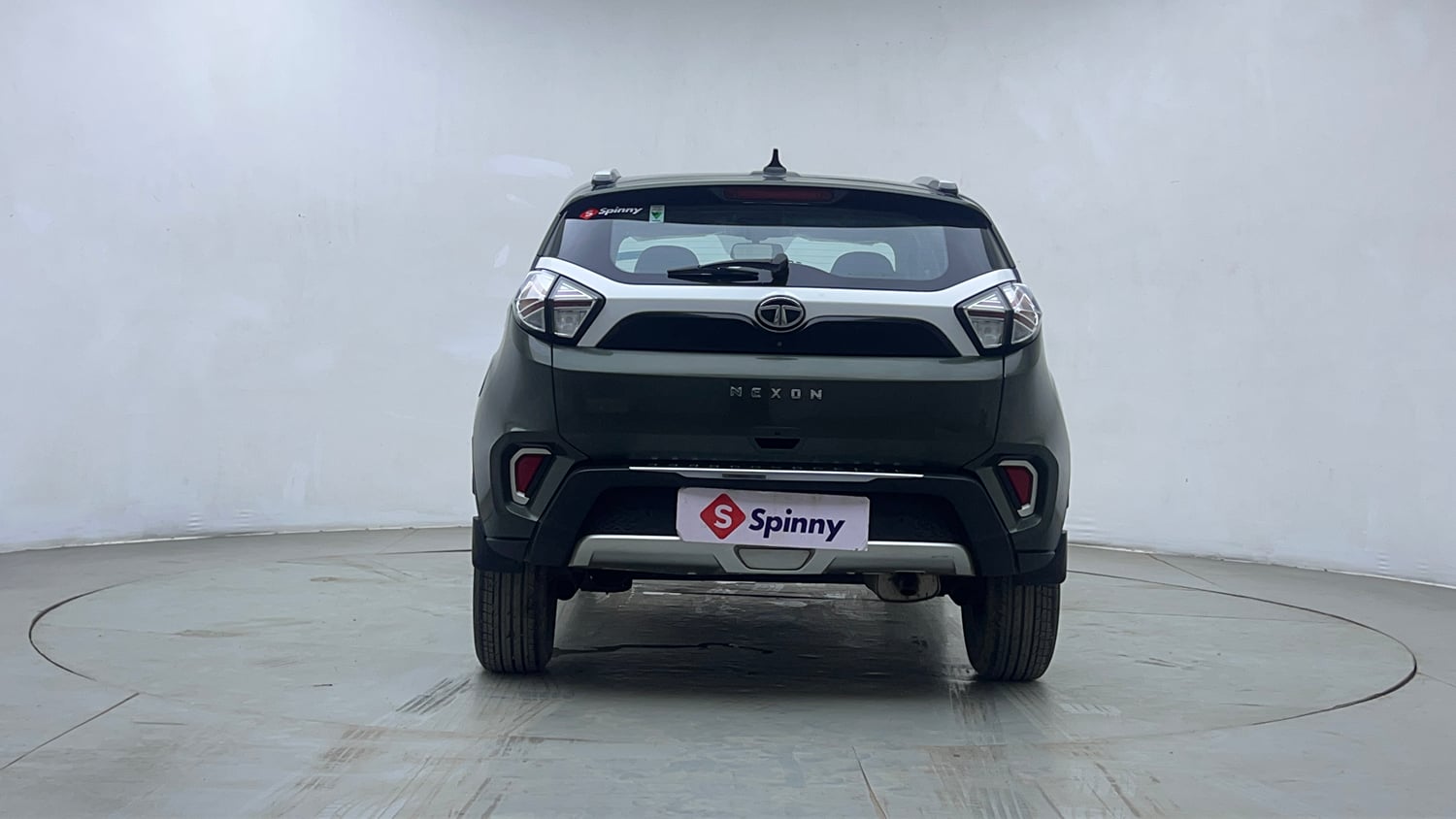 Used 2021 Tata Nexon XZ Plus Petrol Manual exterior BACK VIEW
