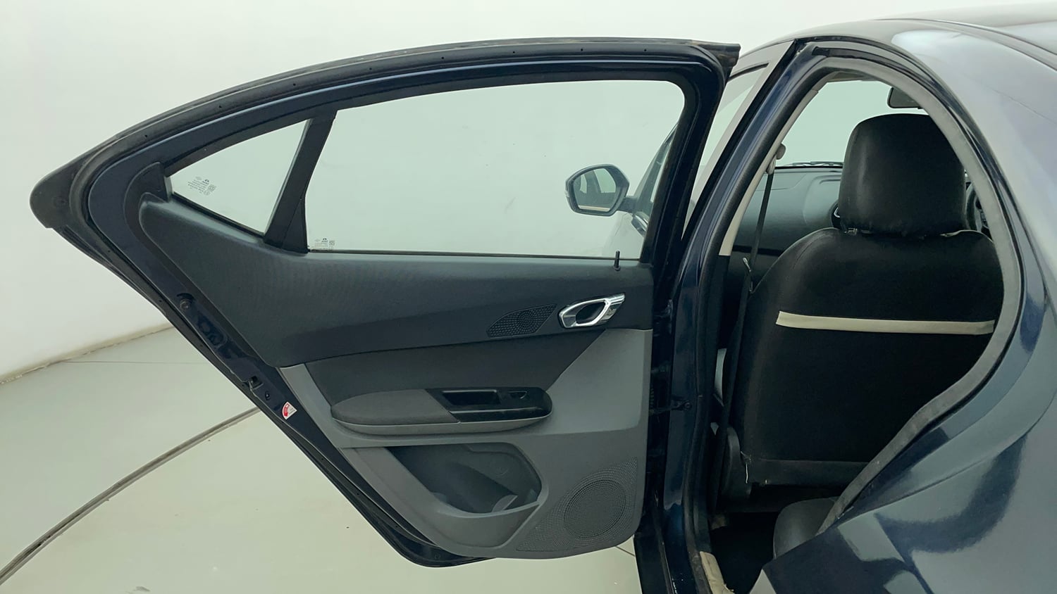 Used 2019 Tata Tigor Revotron XZA Petrol Automatic interior LEFT REAR DOOR OPEN VIEW