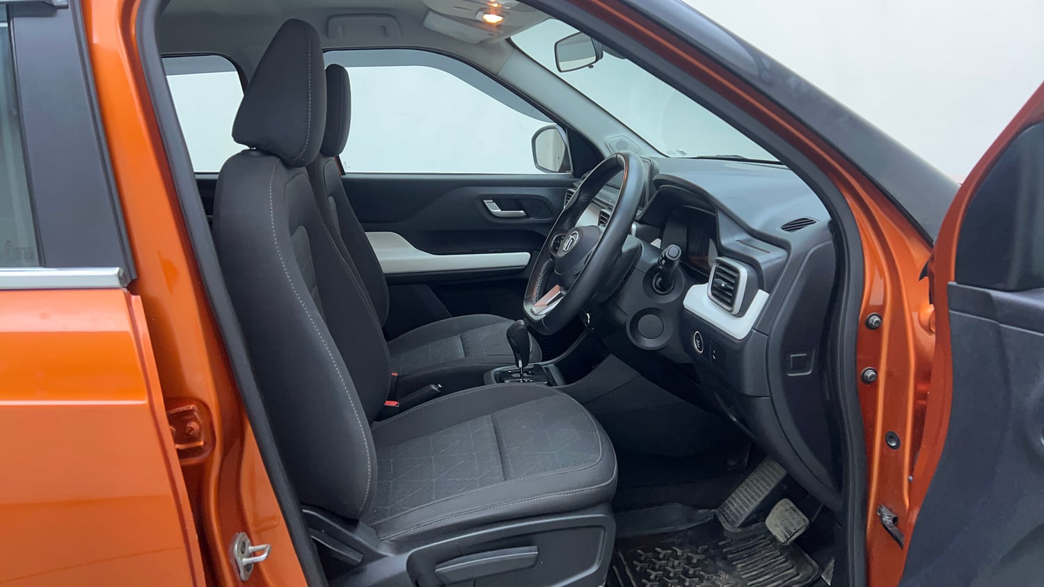 Used 2023 Tata Punch Creative Dual Tone AMT Petrol Automatic interior RIGHT SIDE FRONT DOOR CABIN VIEW