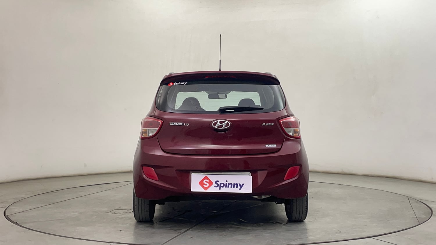 Used 2015 Hyundai Grand i10 Asta AT 1.2 Kappa VTVT Petrol Automatic exterior BACK VIEW