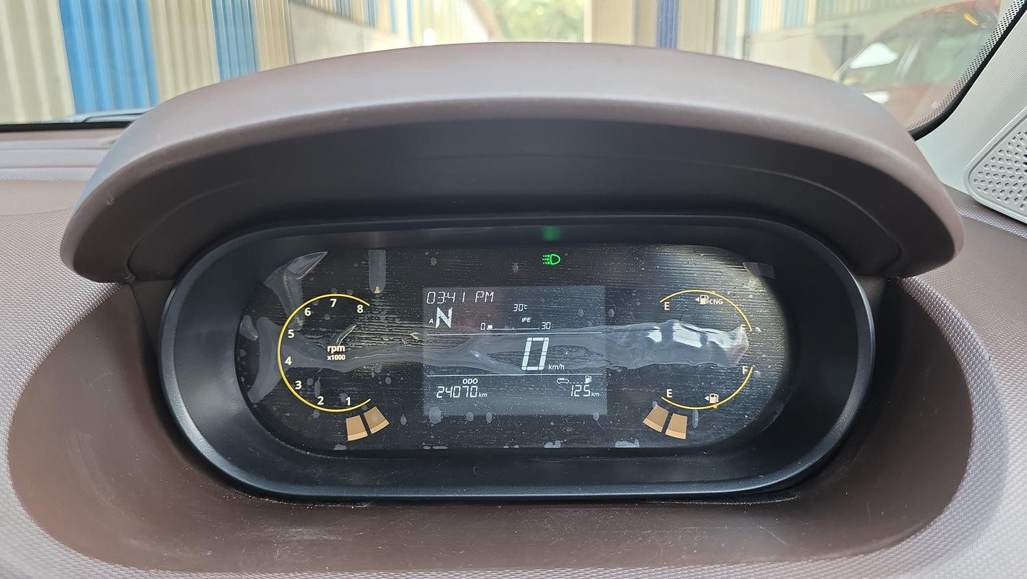 Used 2025 Tata Tigor XZA Plus iCNG Cng Automatic interior CLUSTERMETER VIEW