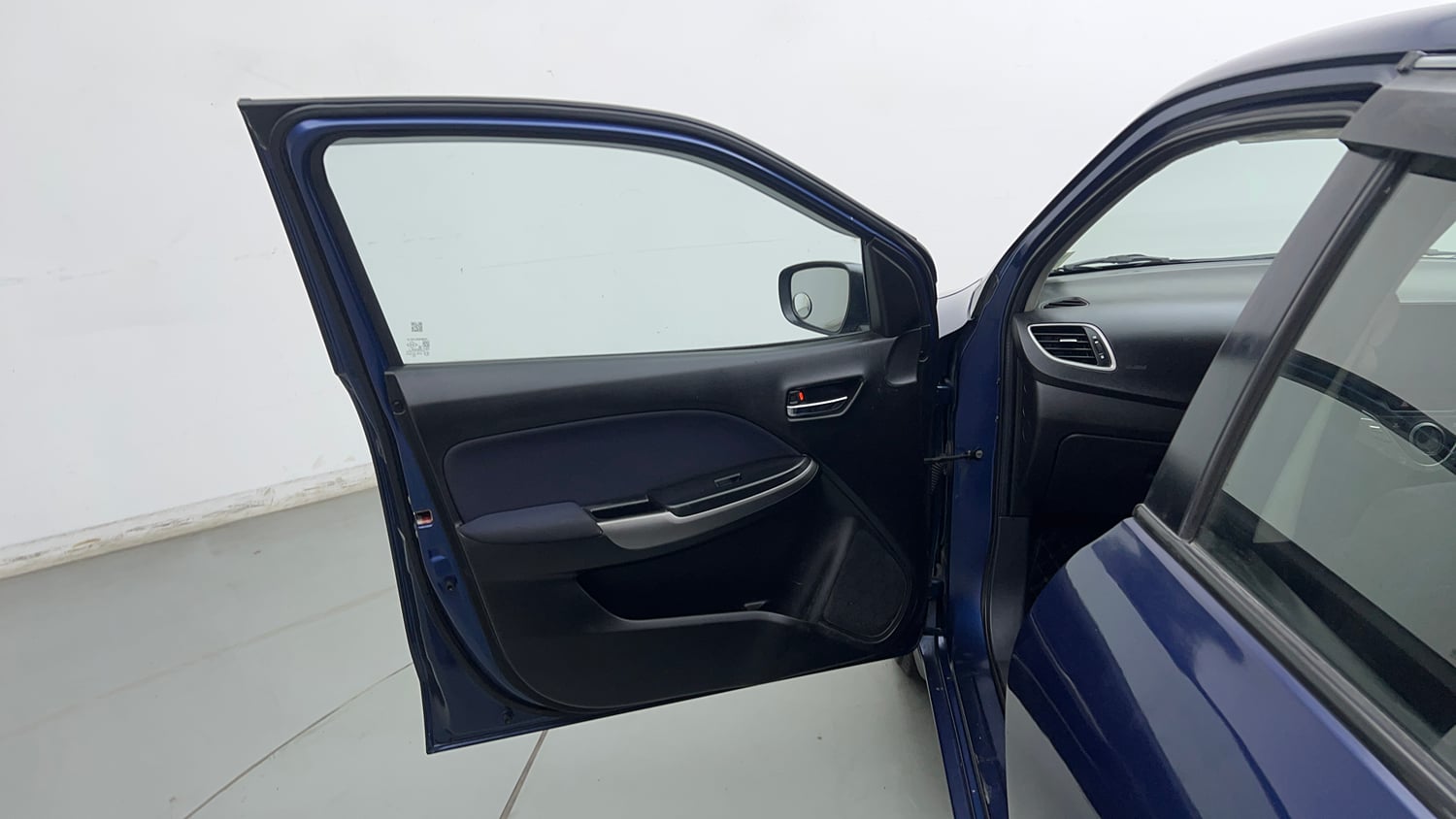 Used 2020 Maruti Suzuki Baleno Delta Petrol Manual interior LEFT FRONT DOOR OPEN VIEW