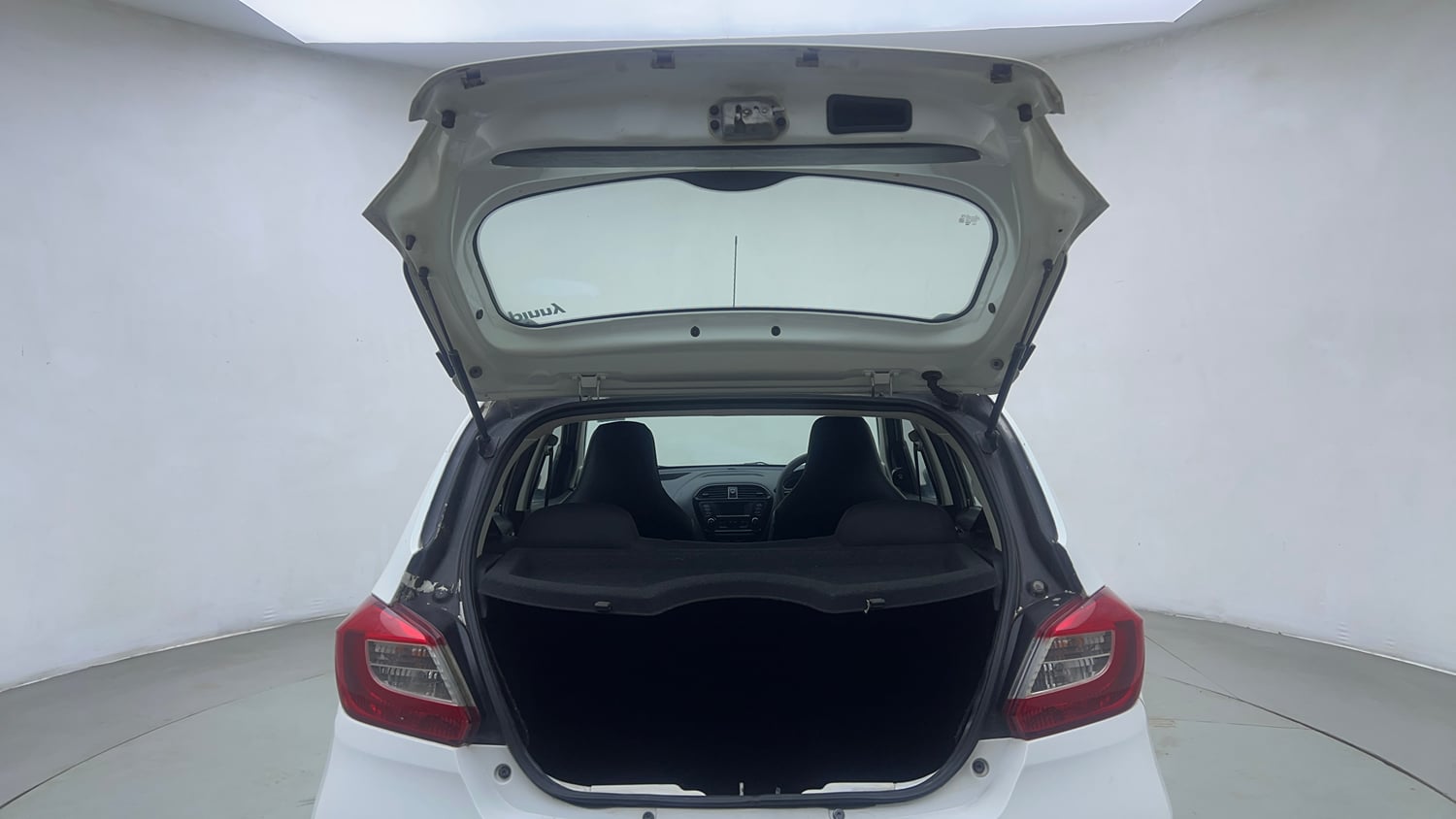 Used 2019 Tata Tiago Revotron XTA Petrol Automatic interior DICKY DOOR OPEN VIEW