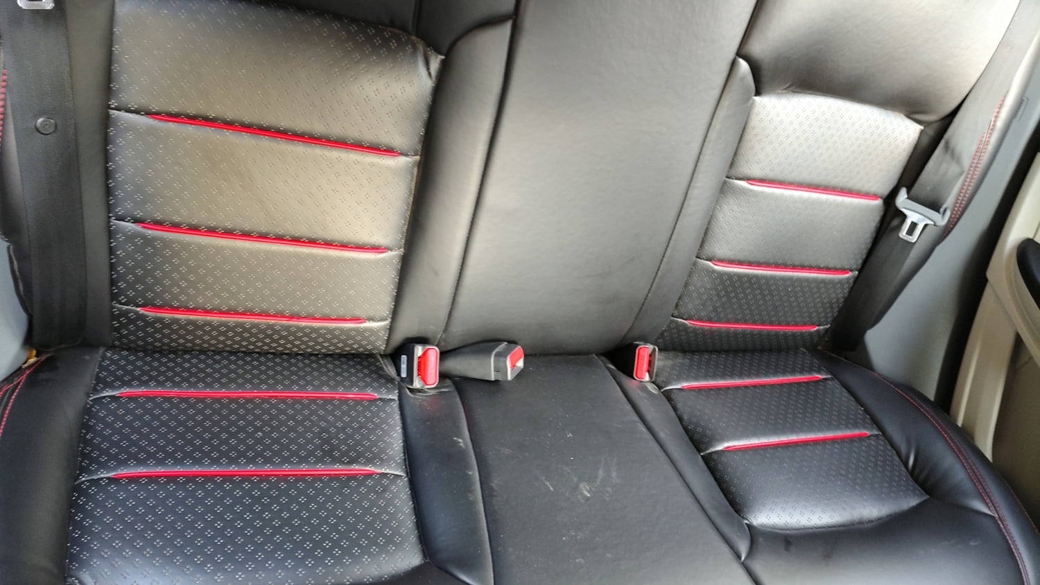 Used 2025 Tata Tiago XT Petrol Manual interior REAR SEAT CONDITION VIEW