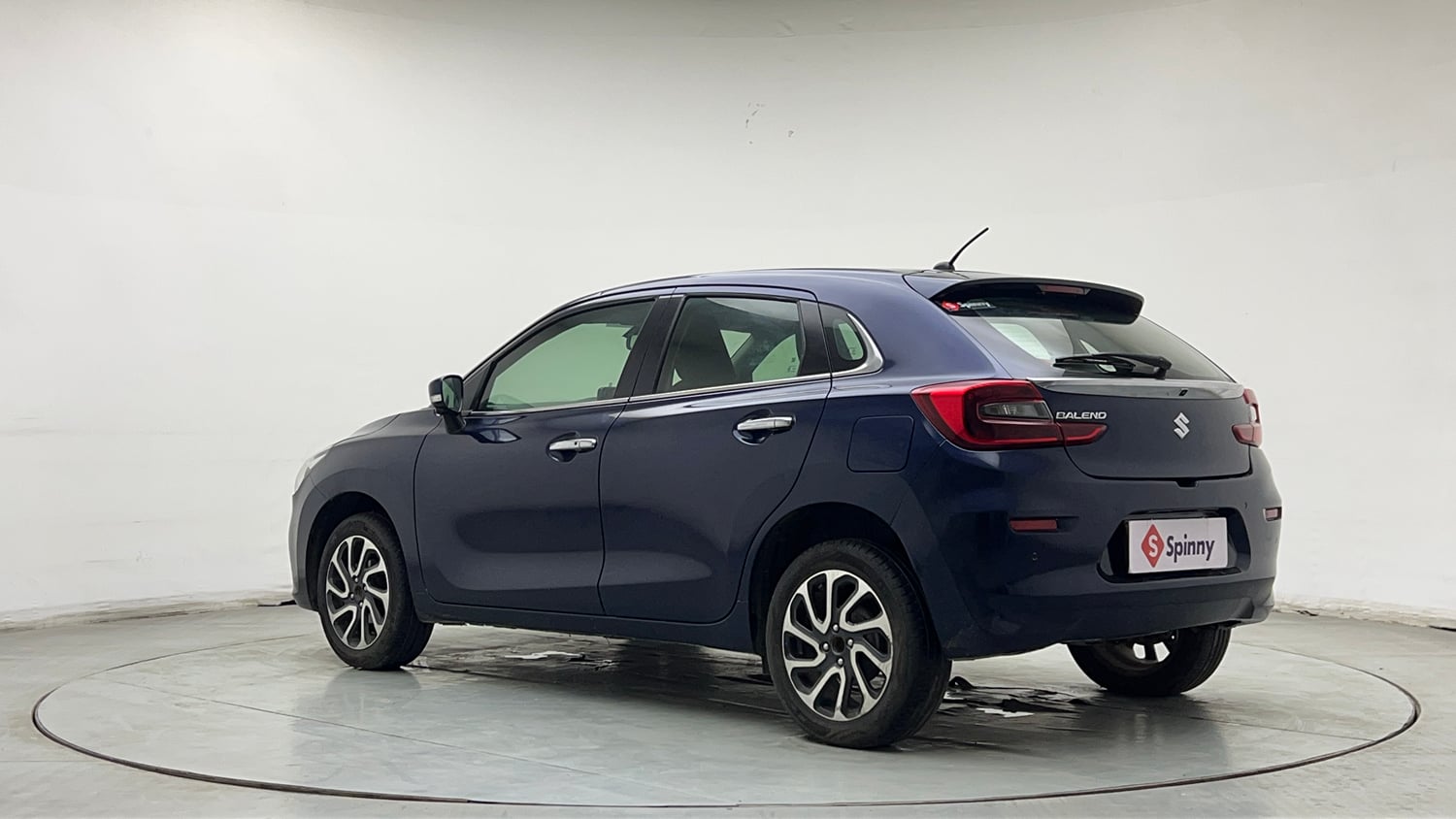 Used 2022 Maruti Suzuki Baleno Alpha MT Petrol Manual exterior LEFT REAR CORNER VIEW