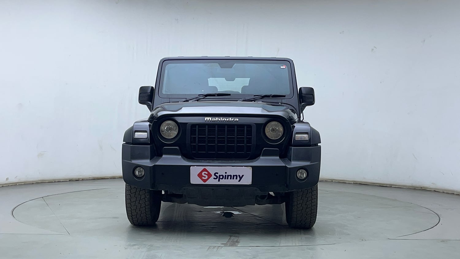 Used 2024 Mahindra Thar LX Hard Top Diesel MT RWD Diesel Manual exterior FRONT VIEW