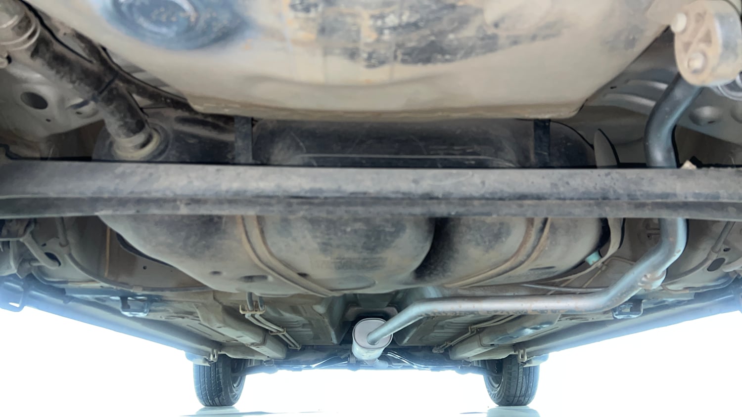 Used 2019 Maruti Suzuki Celerio VXi Petrol Manual extra REAR UNDERBODY VIEW (TAKEN FROM REAR)