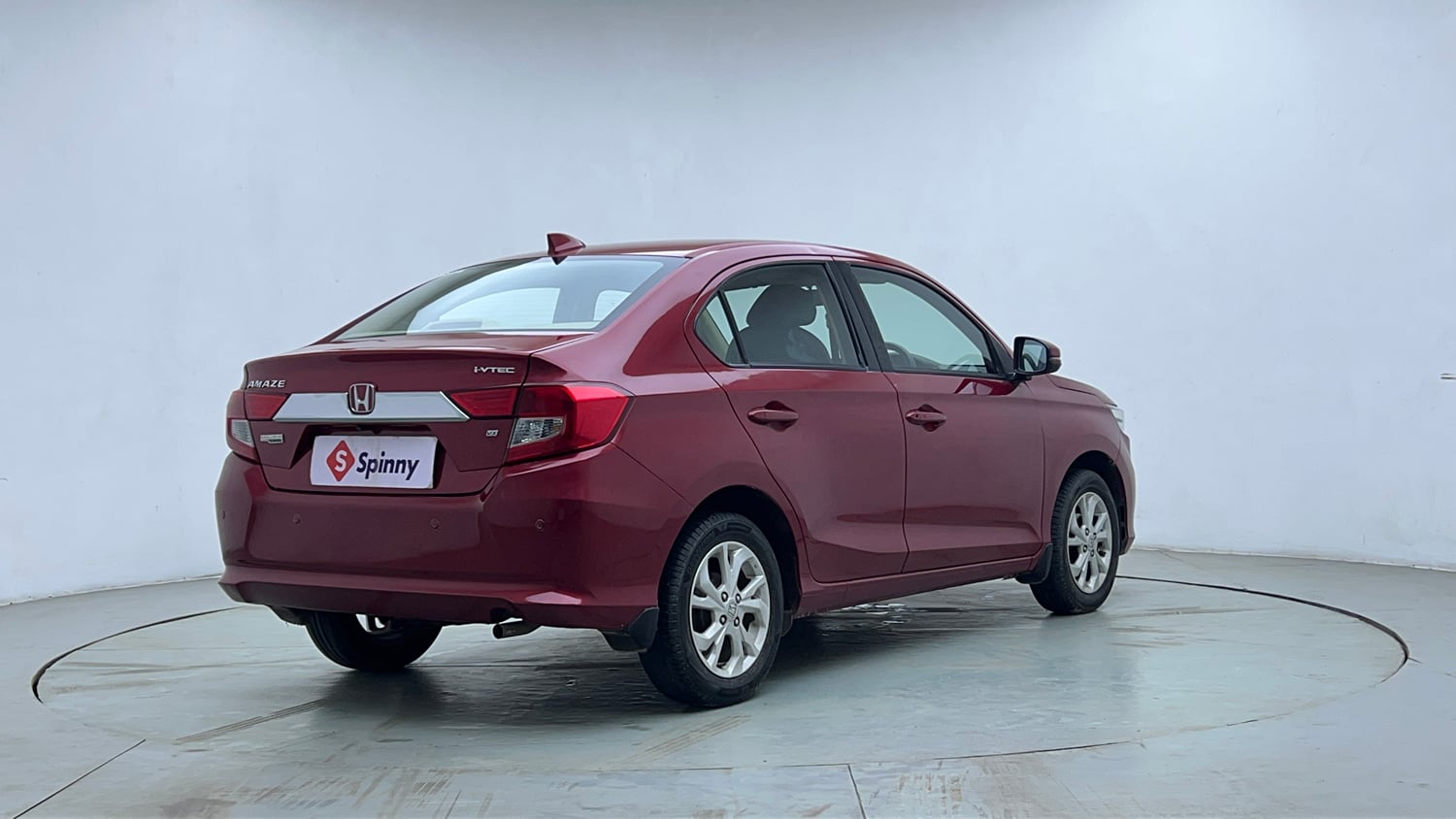 Used 2020 Honda Amaze Exclusive Edition CVT Petrol Petrol Automatic exterior RIGHT REAR CORNER VIEW